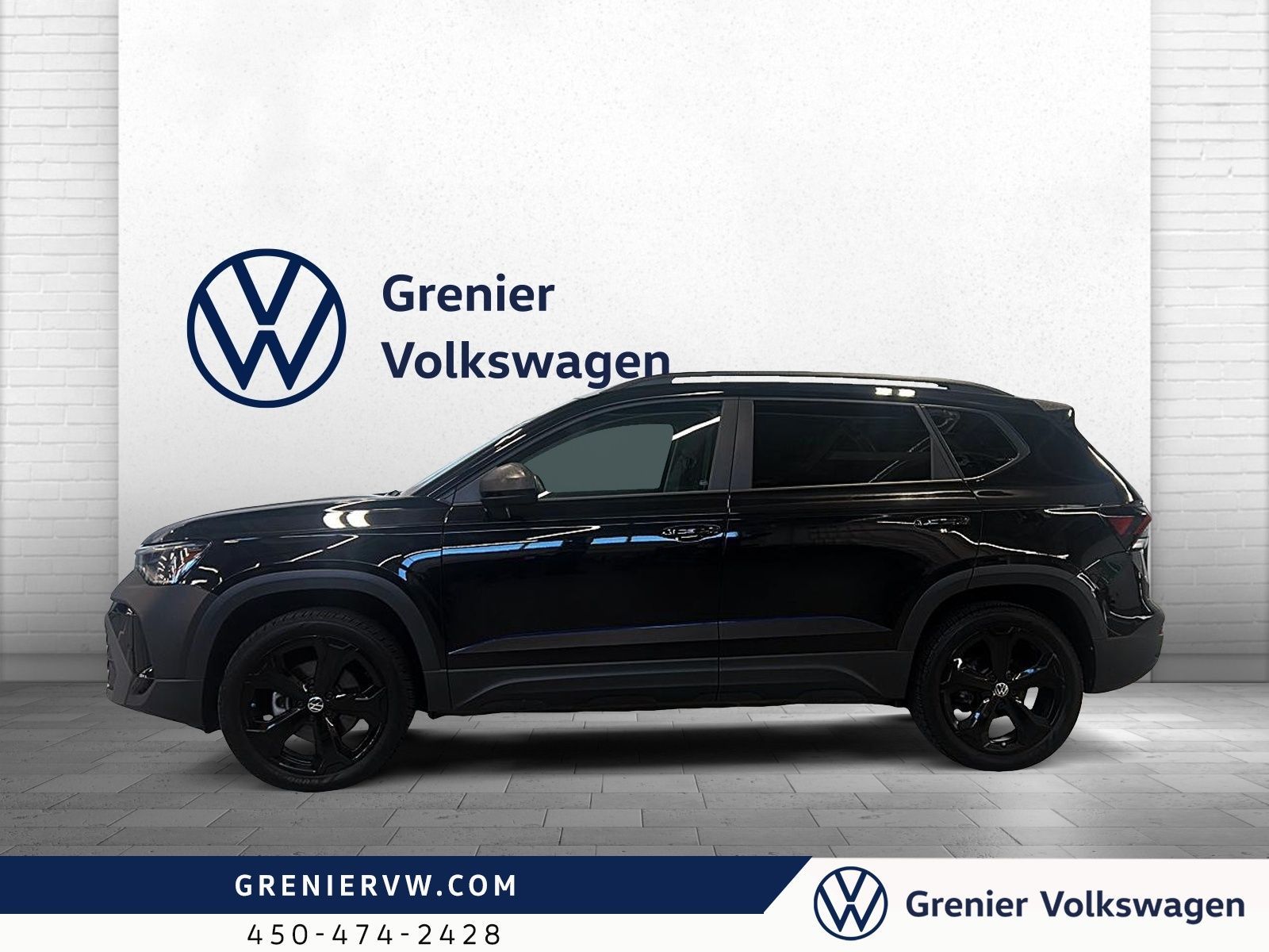 Photo 2025 Volkswagen TAOS Black Edition, Toit Pano, 4MOTION #3