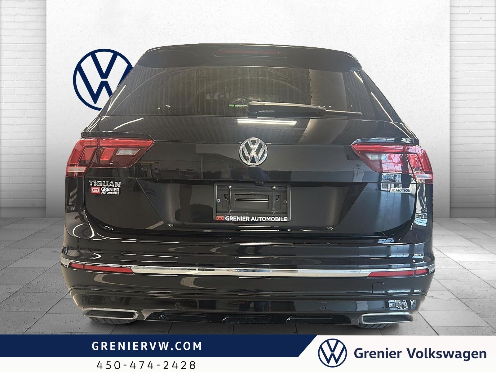 Photo 2021 Volkswagen Tiguan Highline, R-line, Cuir, Toit, Carplay #7