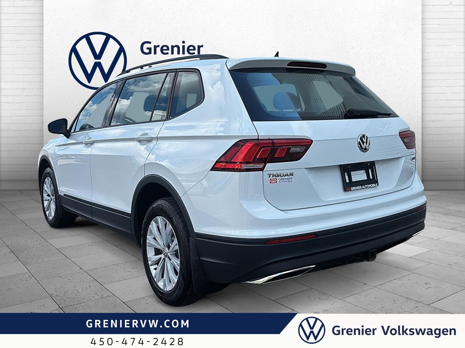 Photo 2021 Volkswagen Tiguan Trendline, 4motion, Carplay, Banc chauffants #5