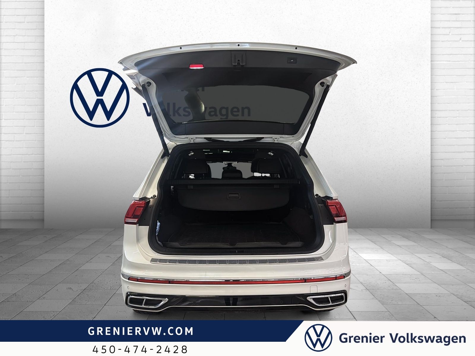 Photo 2022 Volkswagen Tiguan Highline R-Line, Cuir, Toit, Démarreur #7