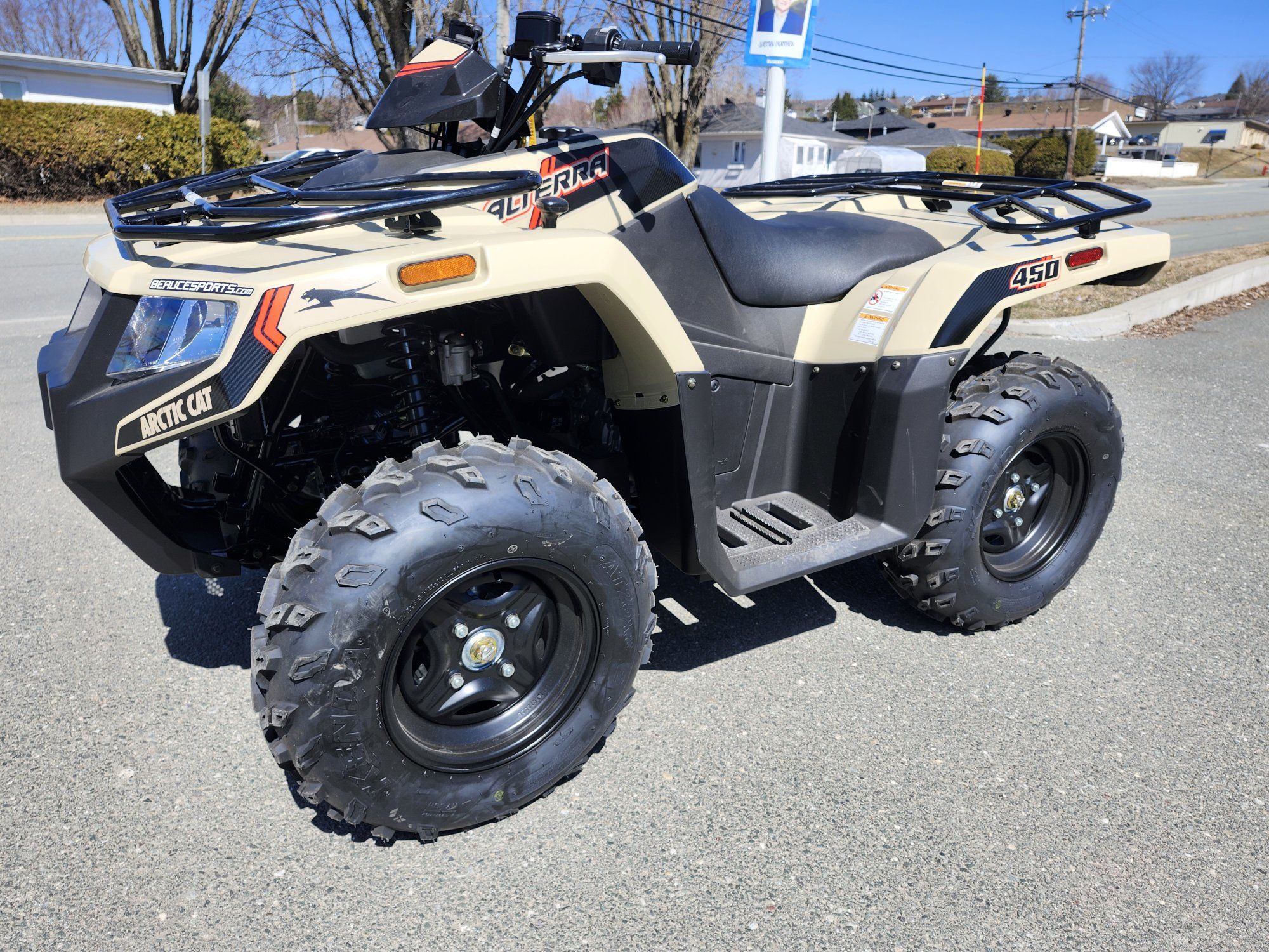 Arctic Cat ALTERRA 450 4X4 ​3ans de garantie du 1ier au 30 Juin 2025 2024