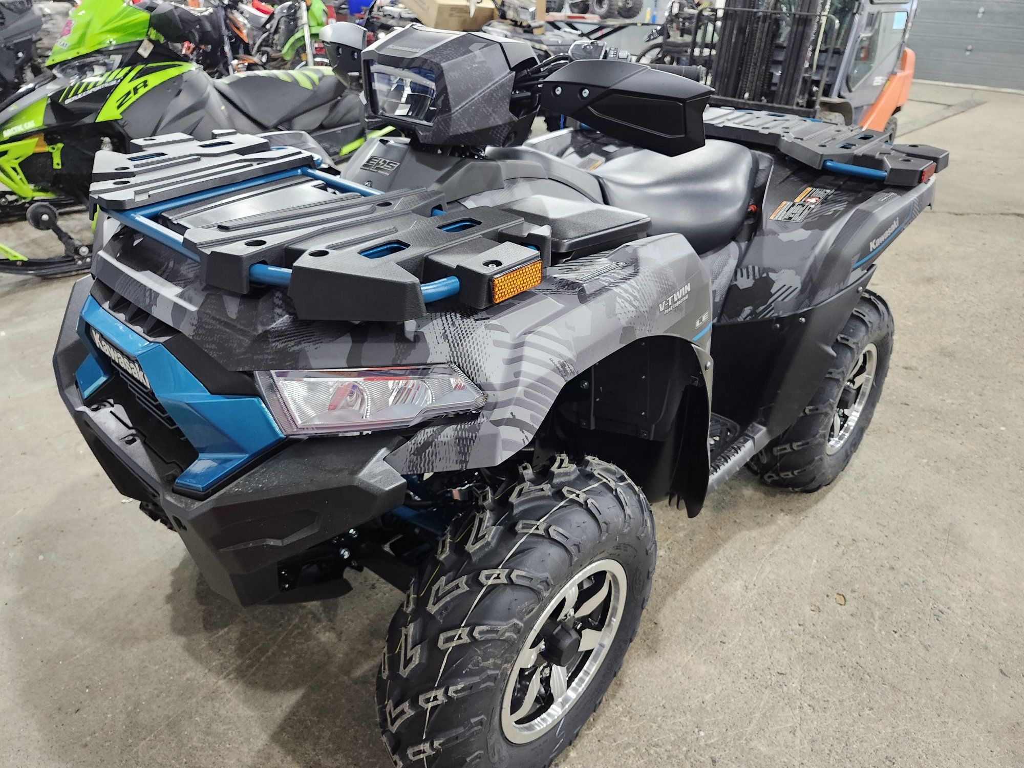 Kawasaki Brute Force 750 EPS LE CAMO Cypher Camo Gray 2025
