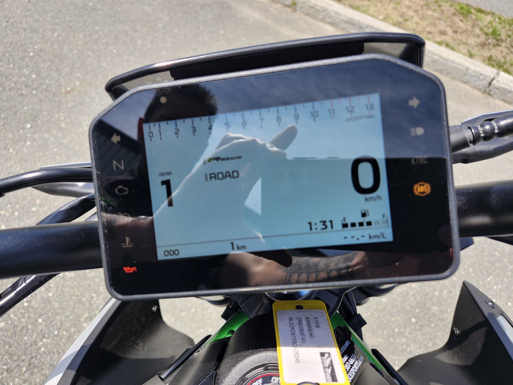 Kawasaki Z900 ABS - KTRC 2025