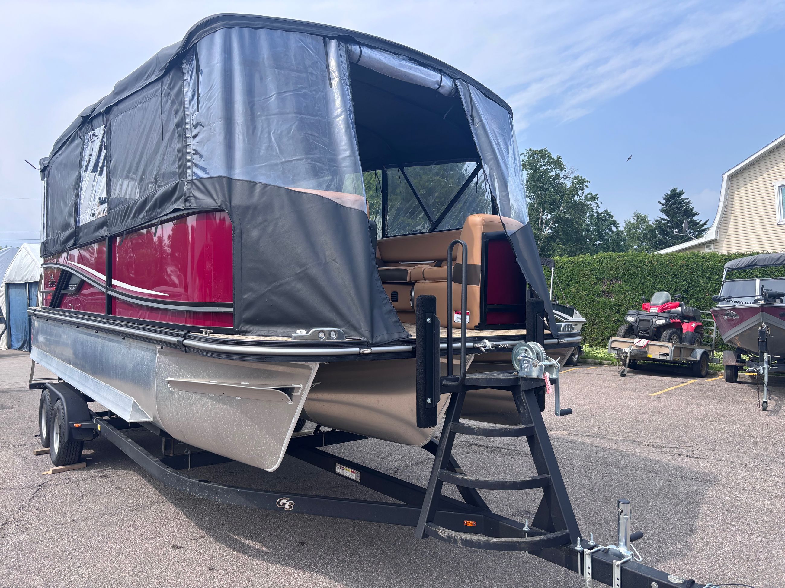 2025 G3 Boats PONTON FUSION 324RC CRUISER AVEC BANQUETTE AVANT ET ARRIERE