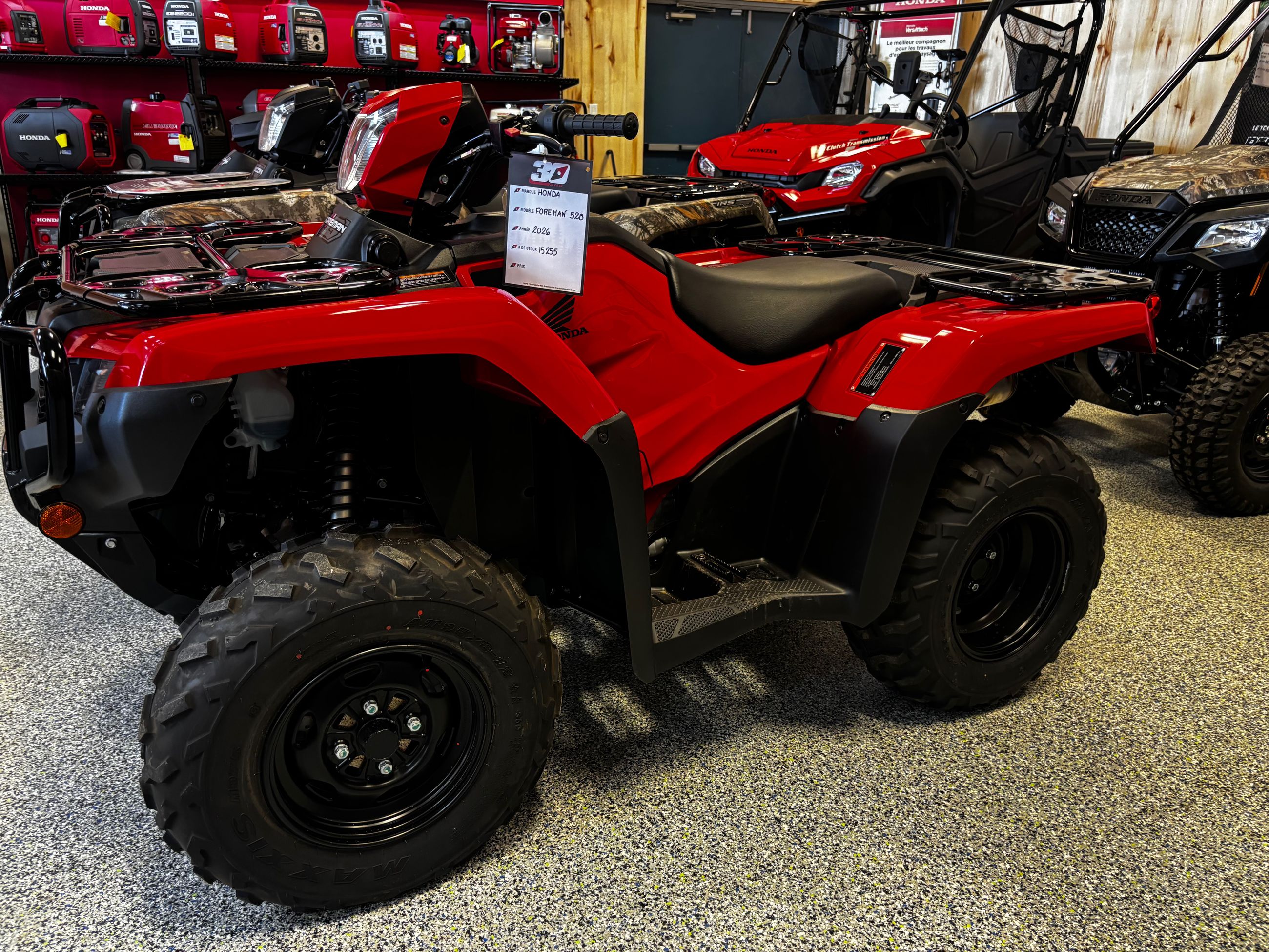 2026 Honda Autre succursale st-prime 418-902-3030