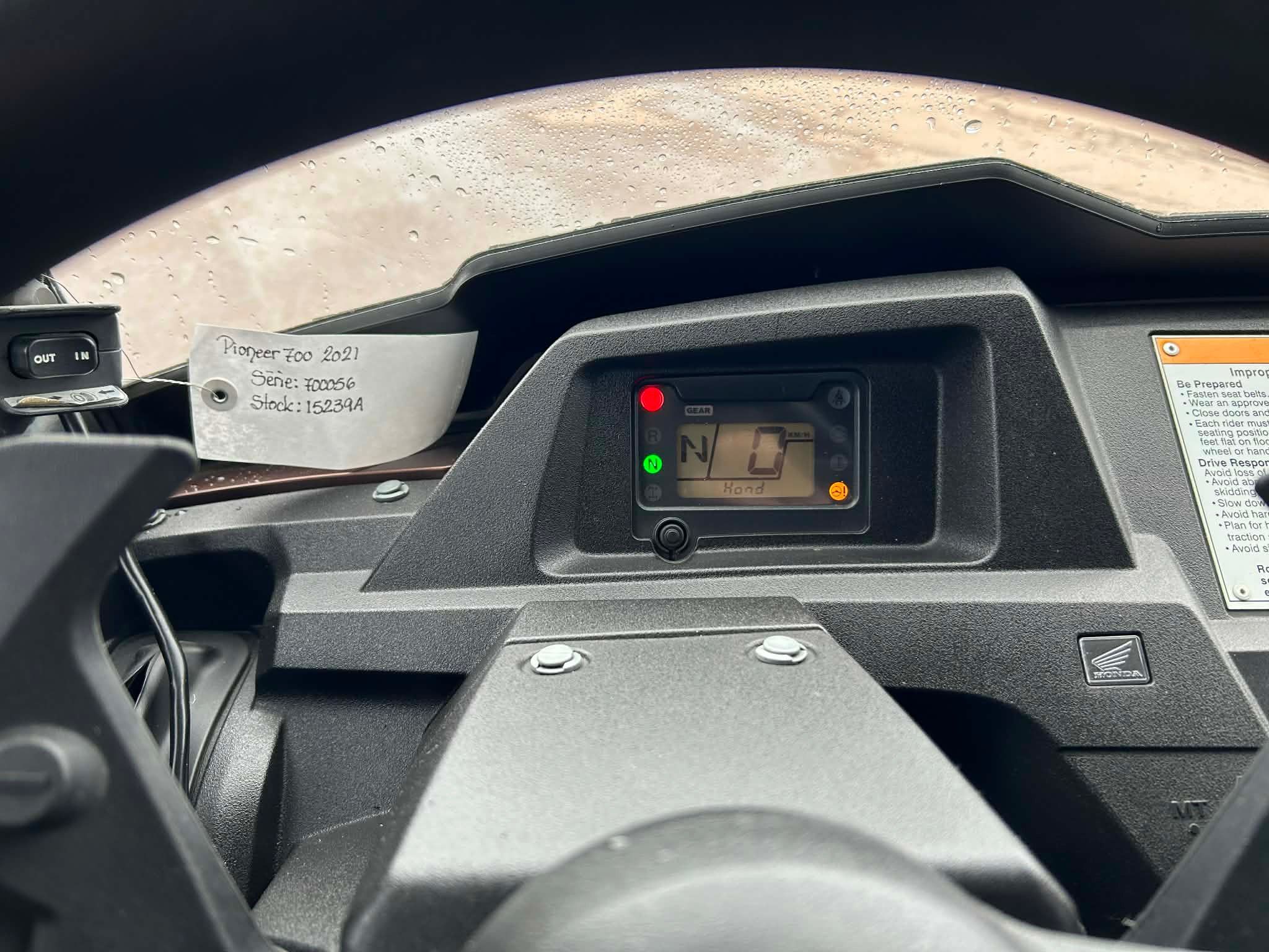 2021 Honda PIONEER 700 4