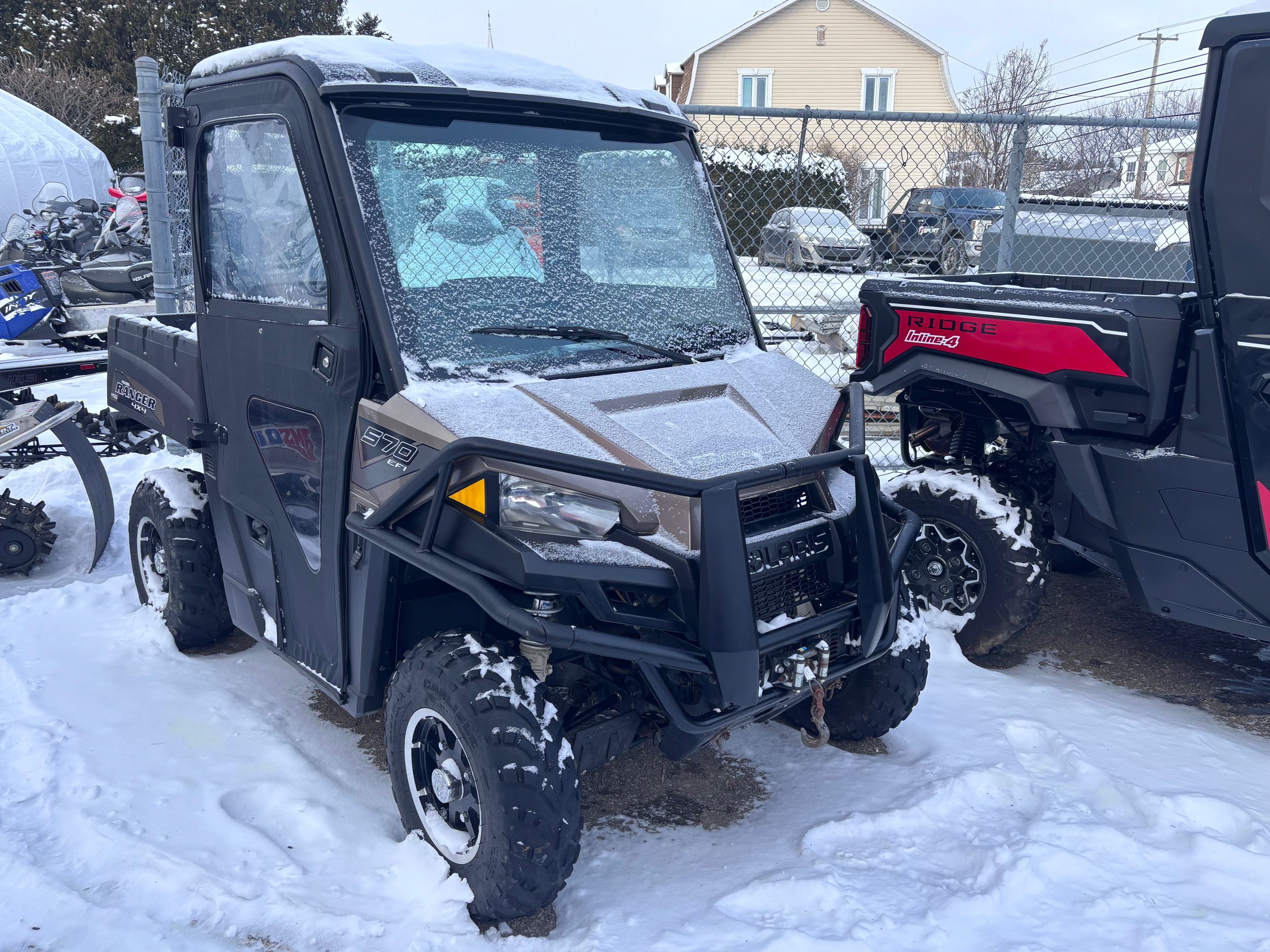 Polaris Ranger SP 570 Premium UTILITAIRE AVEC CABINE COMPETS 2019