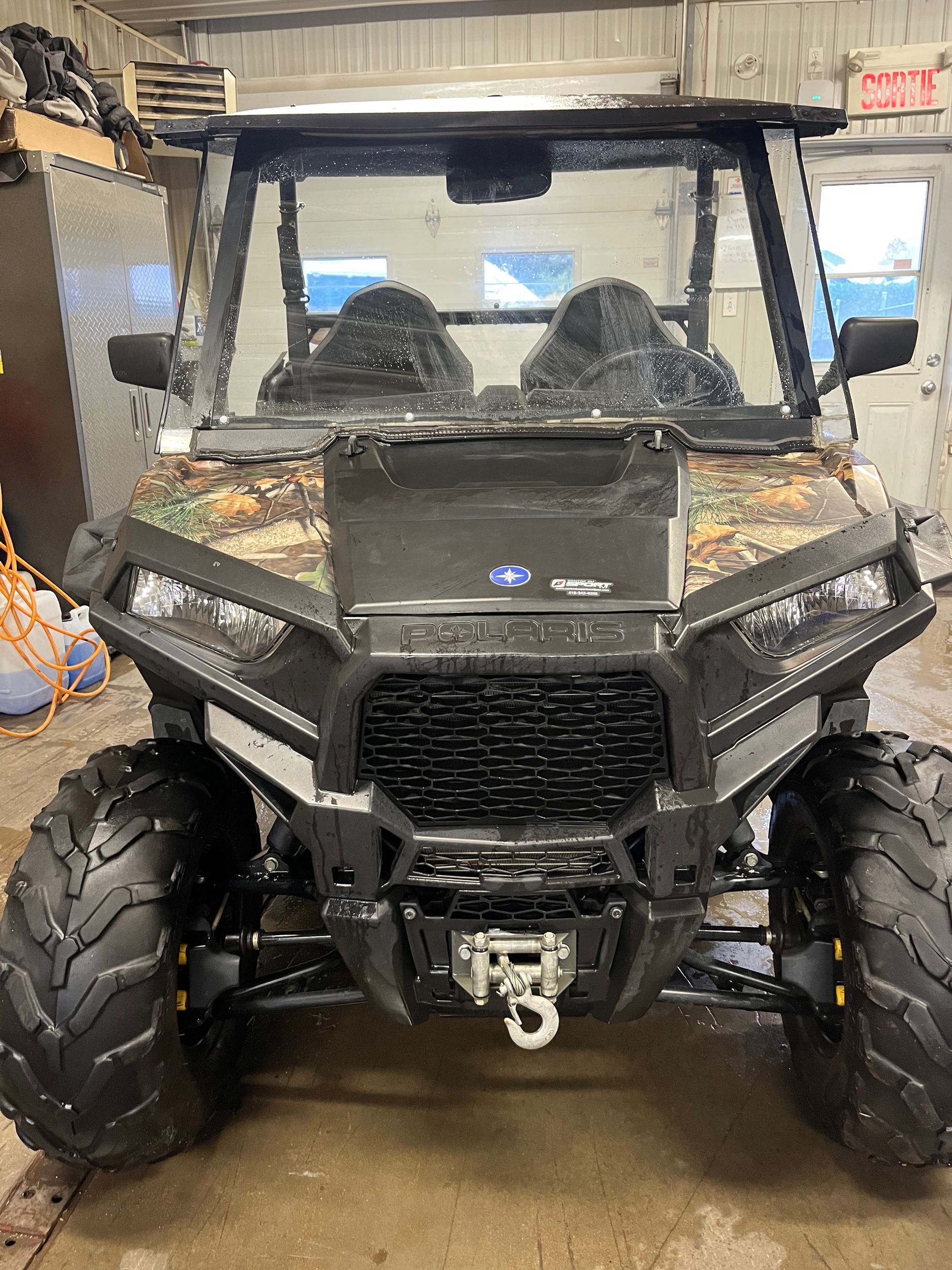 Polaris RZR 900 Trail VERSION 54'' BIEN EQUIPER 2015