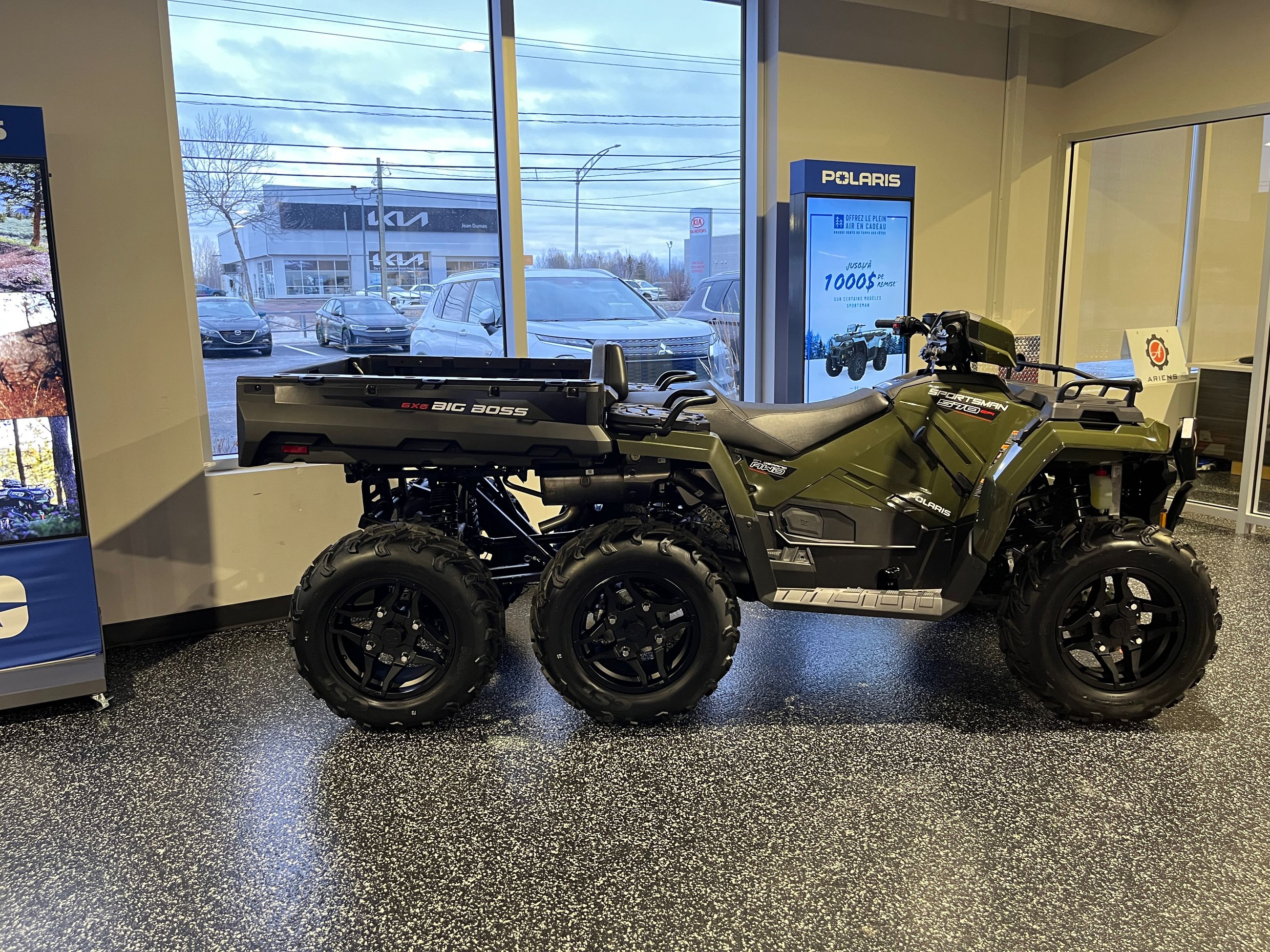 2025 Polaris Sportsman 6x6 570 Big Boss