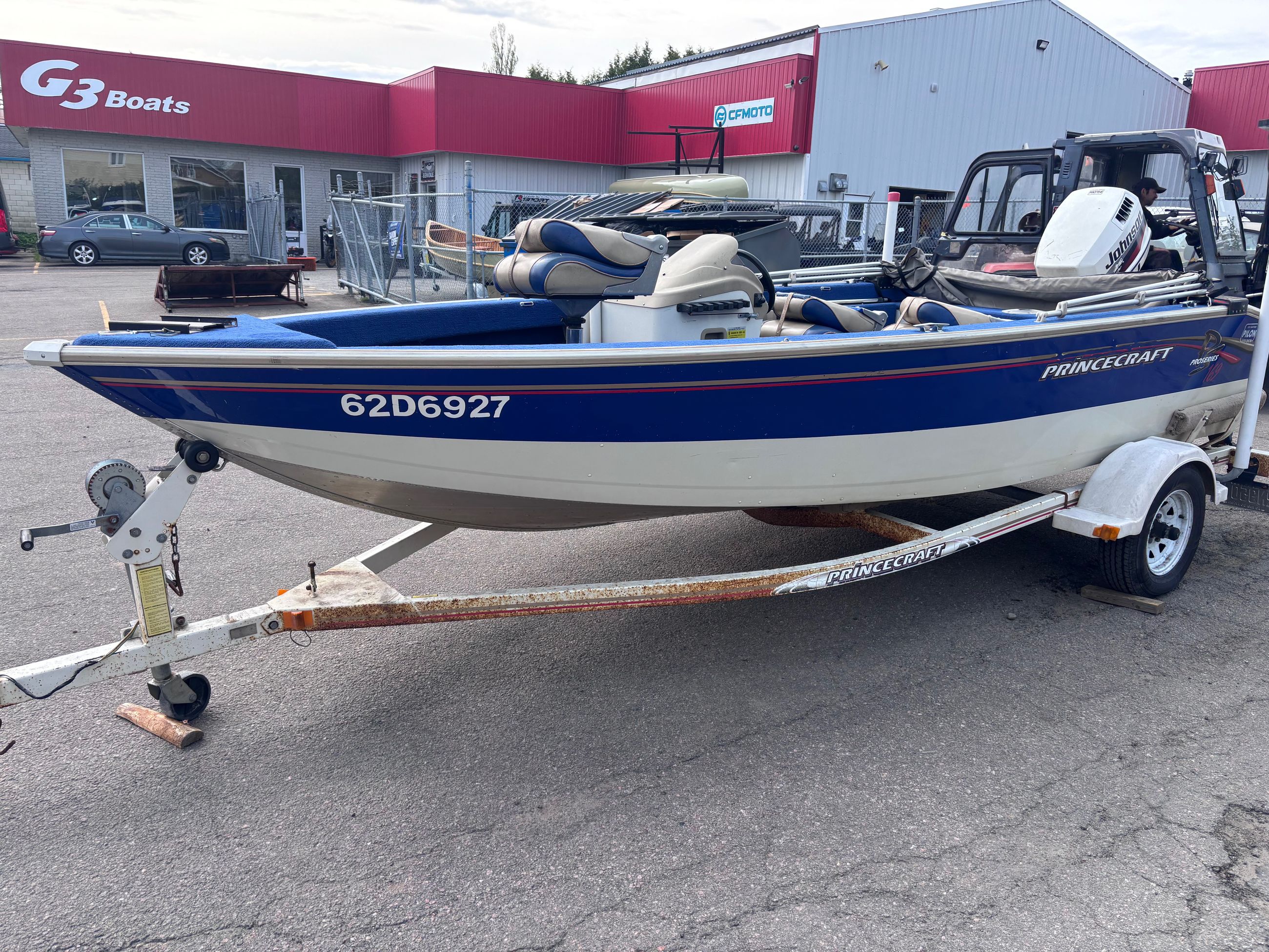 1998 Princecraft Pro serie 164 Pêche