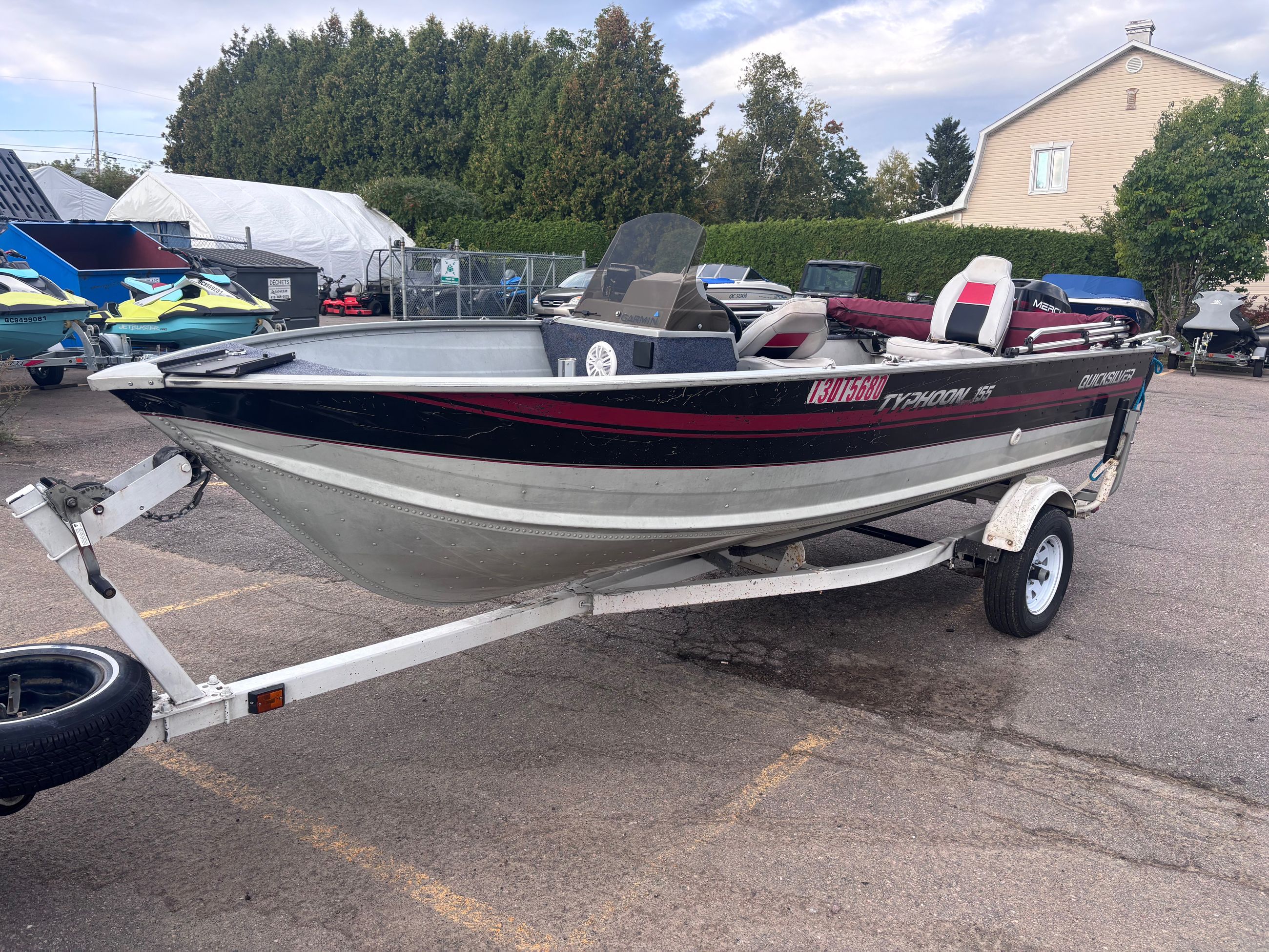 QUICKSILVER TYPHOON 155 EMBARCTIONS TRES PROP 1998