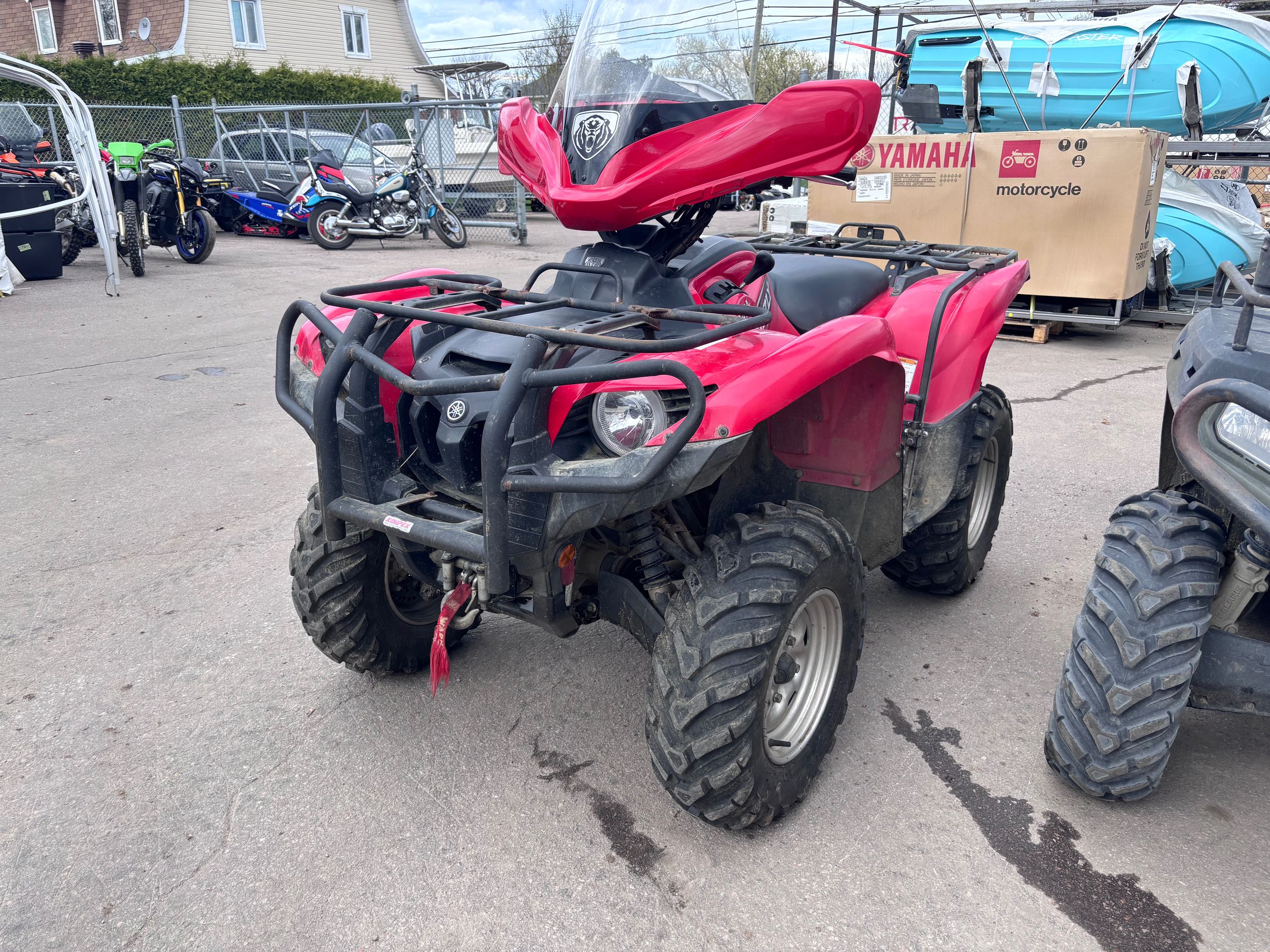 2009 Yamaha GRIZZLY 550 EPS 4 ROUE MOTRICE POWER STEERING AVEC DIFF LOCK