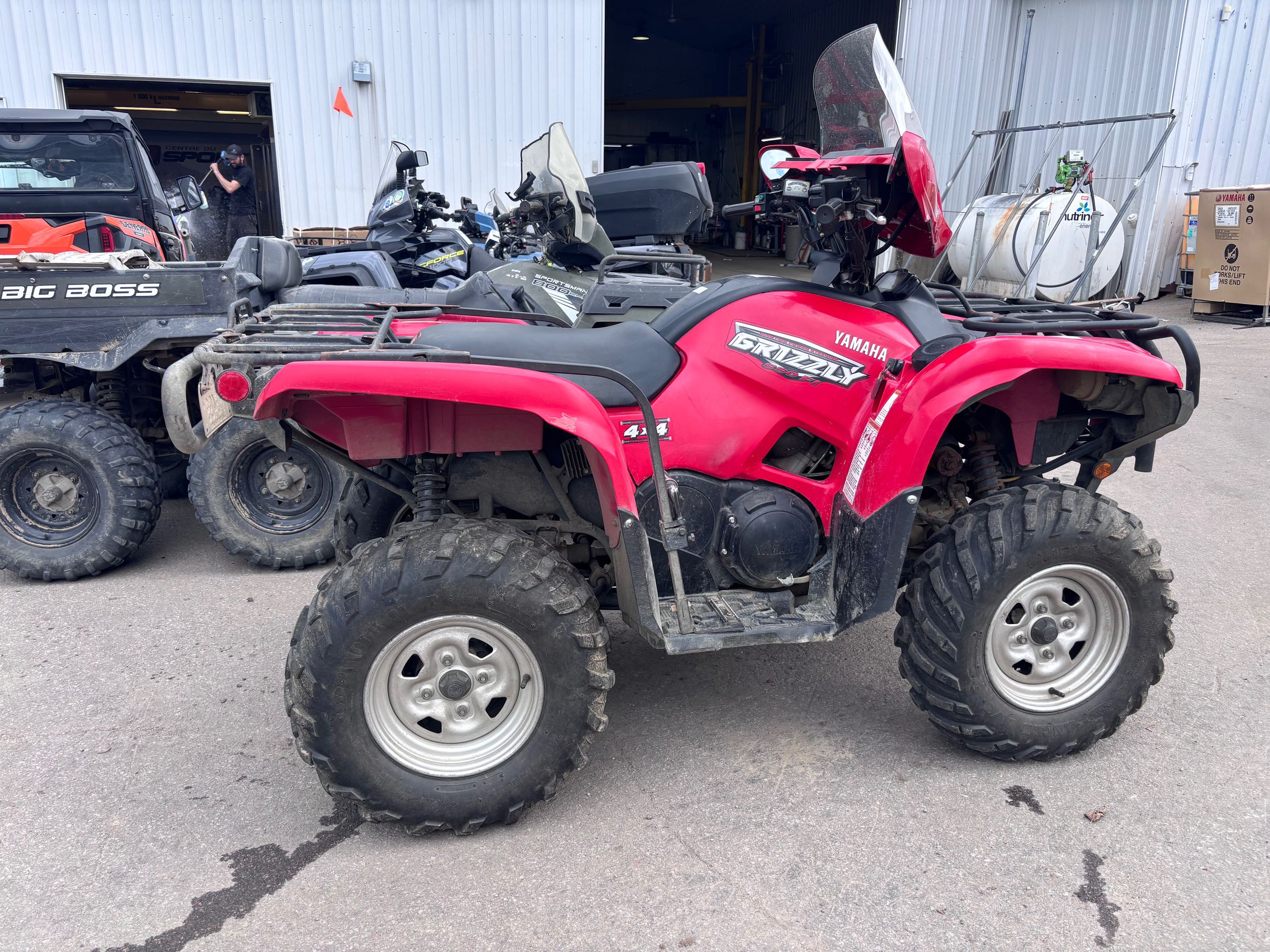 2009 Yamaha GRIZZLY 550 EPS 4 ROUE MOTRICE POWER STEERING AVEC DIFF LOCK