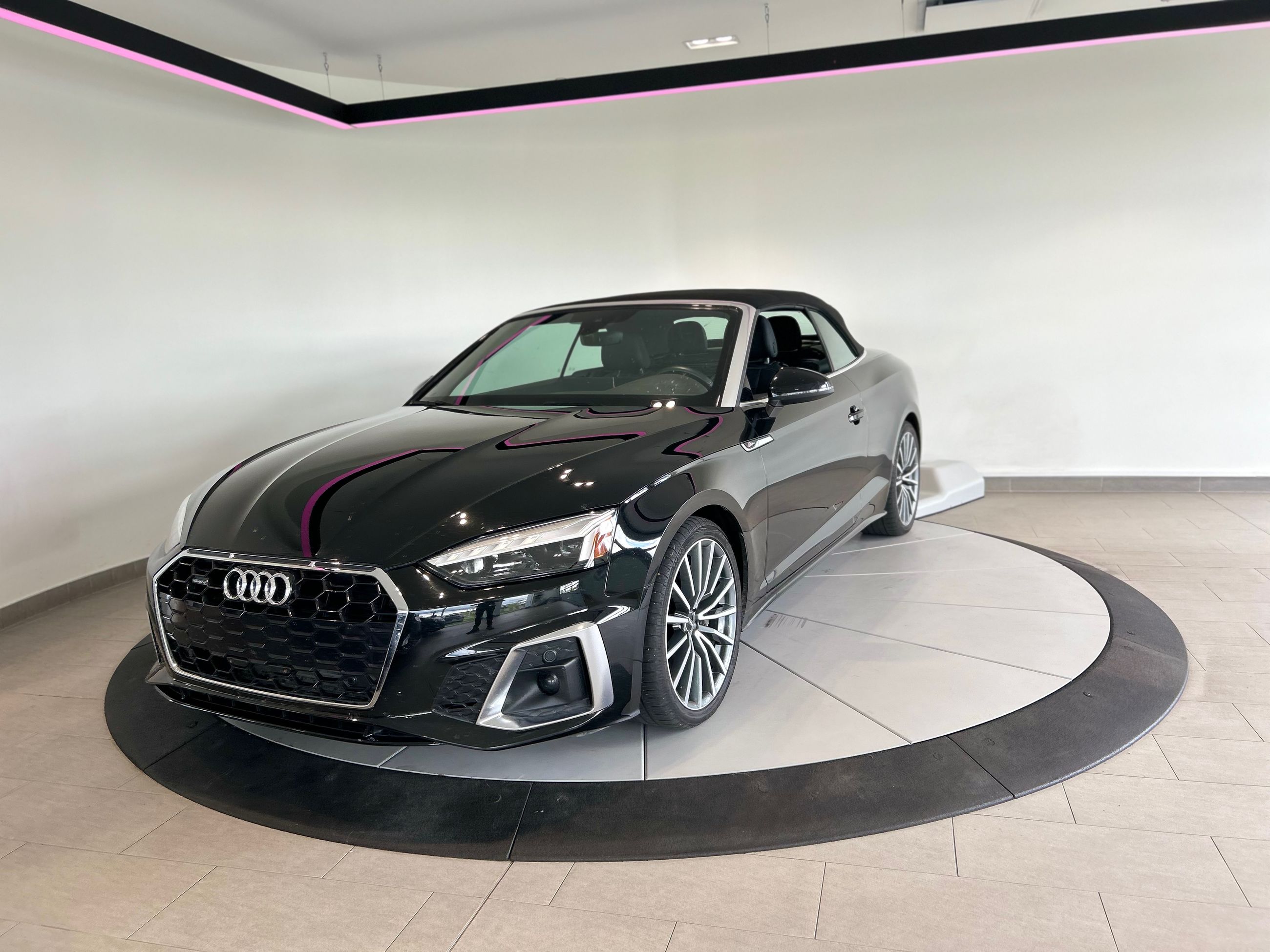 2021 Audi A5 Cabriolet Progressiv + S-LINE + CUIR + CARPLAY + CAMERA +