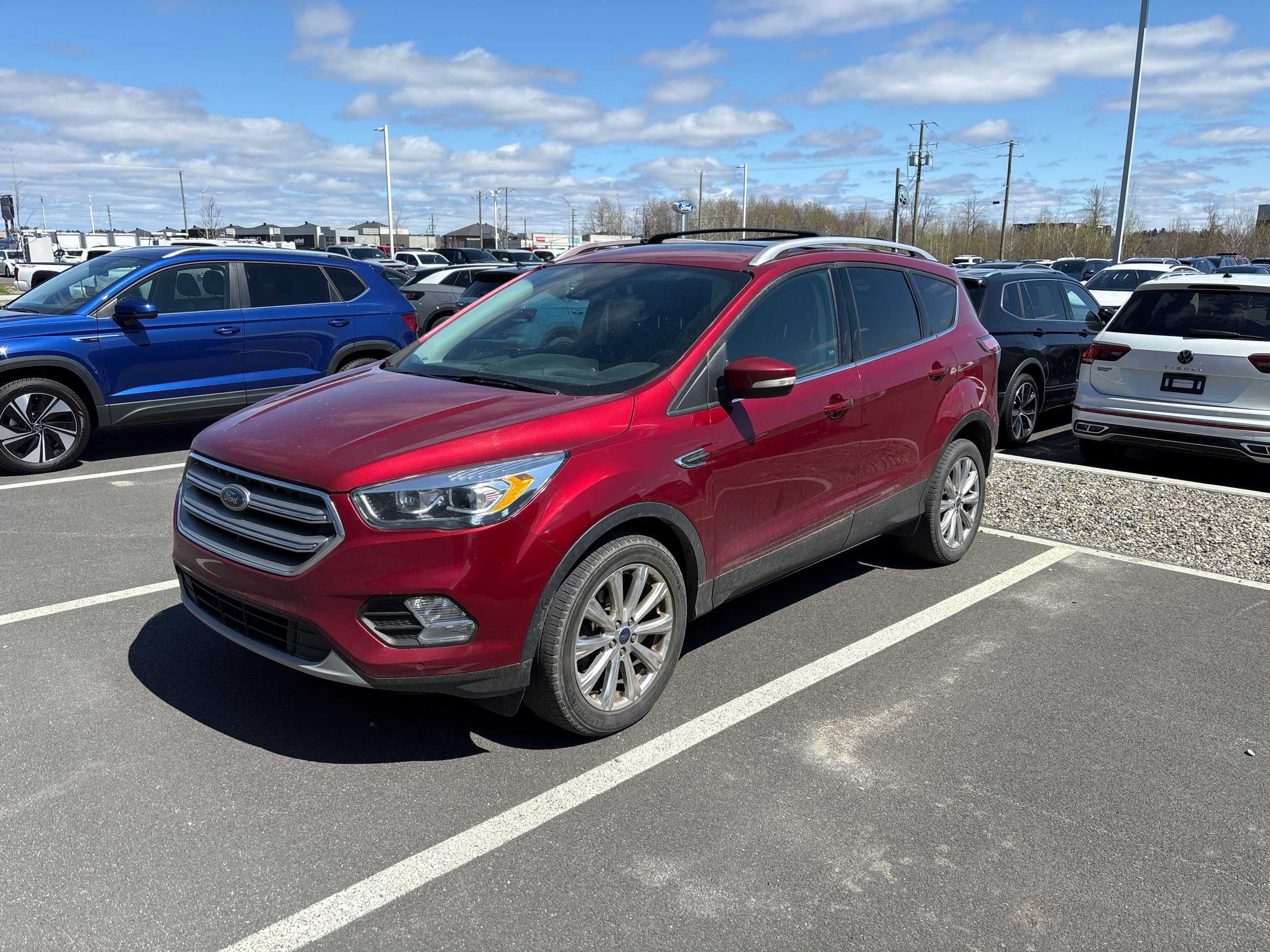 Ford Escape Titanium + TOIT PANO + CUIR + AWD + TECH PACK +++ 2017