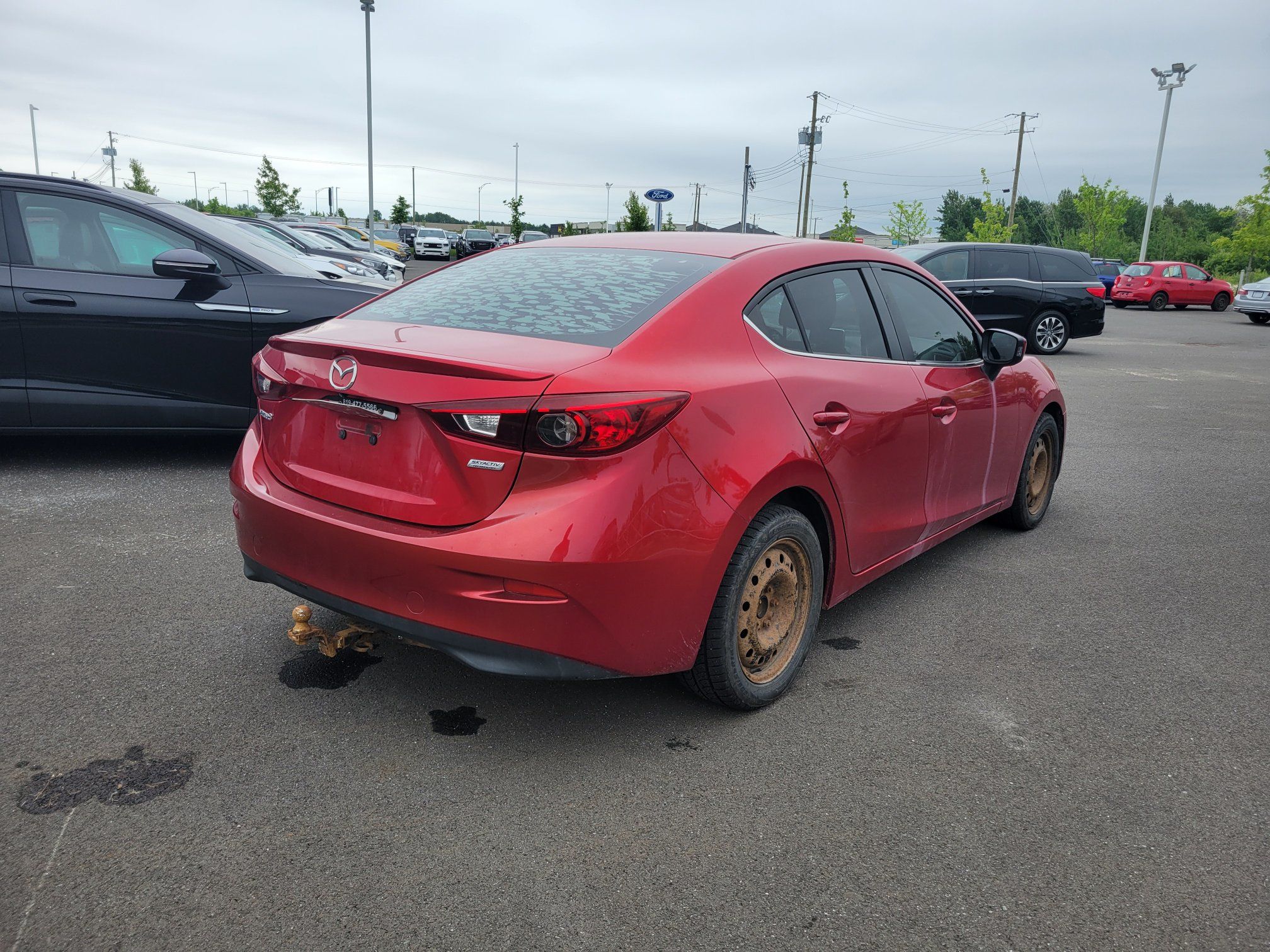 Mazda 3 GS + A/C + BAS KILO + BLUETOOTH + CAM + WOW!++ 2015