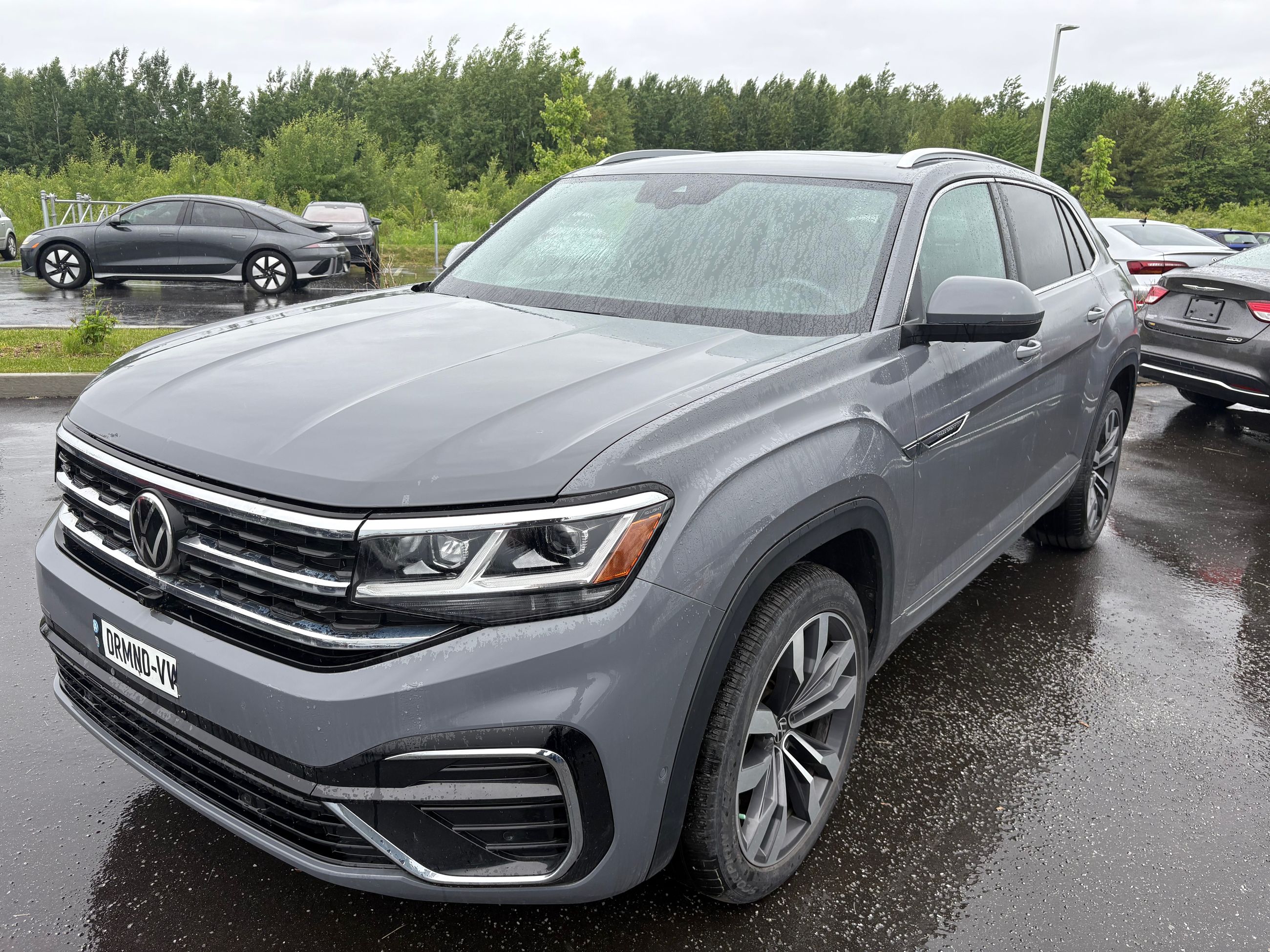 Volkswagen Atlas Cross Sport Execline + CAMERA + CUIR + CARPLAY + AWD + WOW!++ 2021