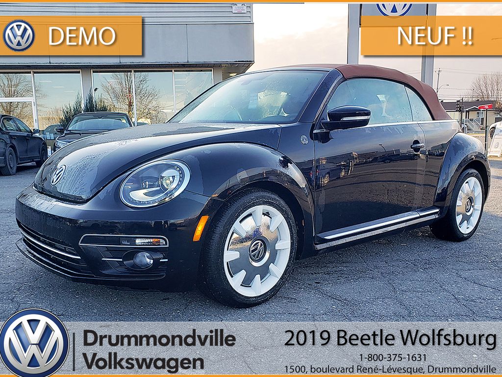 Volkswagen Beetle Convertible ENSEMBLE ESTHÉTIQUE TOIT BRUN 2019