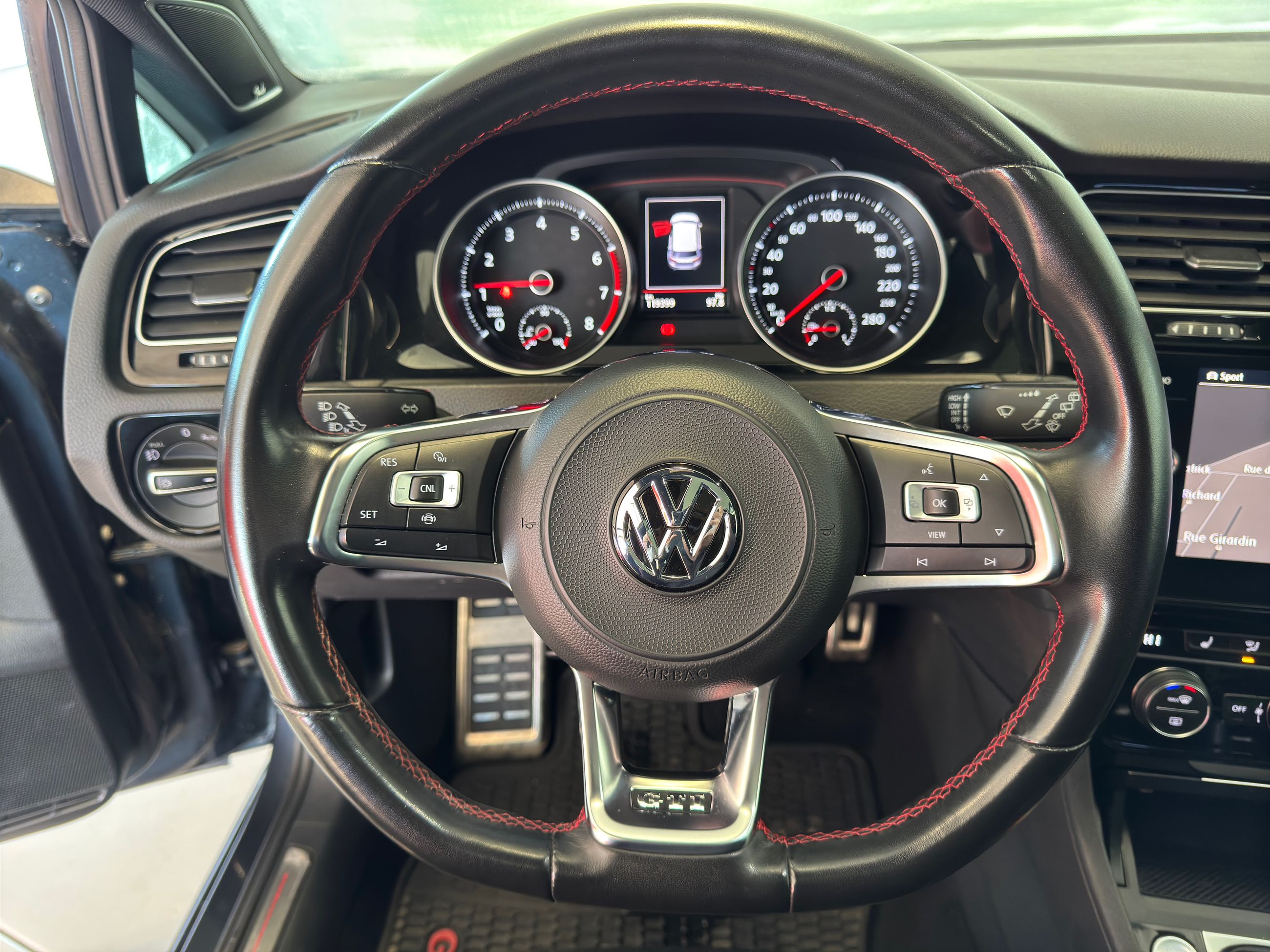 2020 Volkswagen Golf GTI Autobahn + CUIR + CARPLAY + NAVIGATION +++