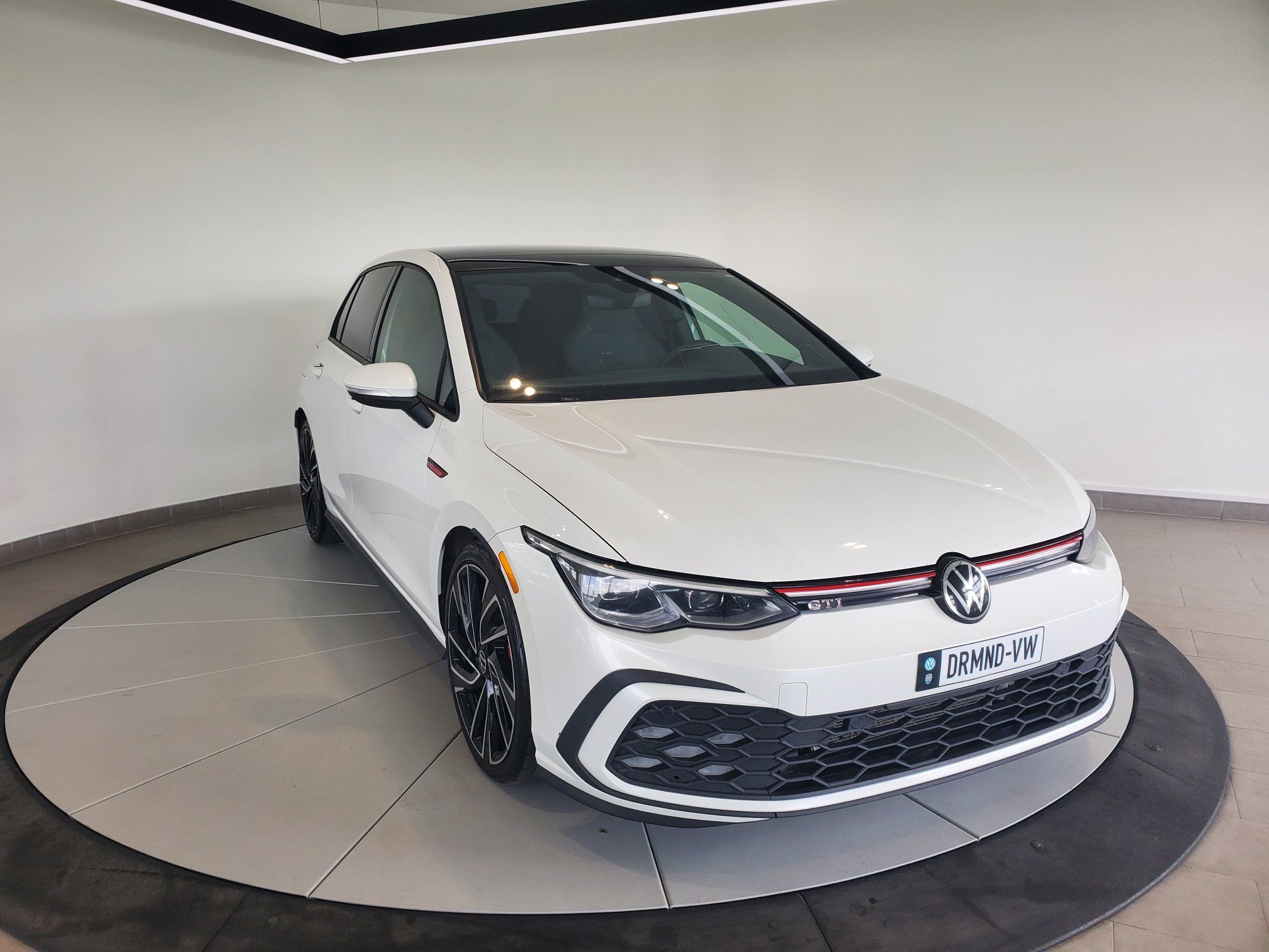 Volkswagen Golf GTI AUTOBAHN + TOIT + CAMERA + TISSU CLARK + WOW!+++ 2022