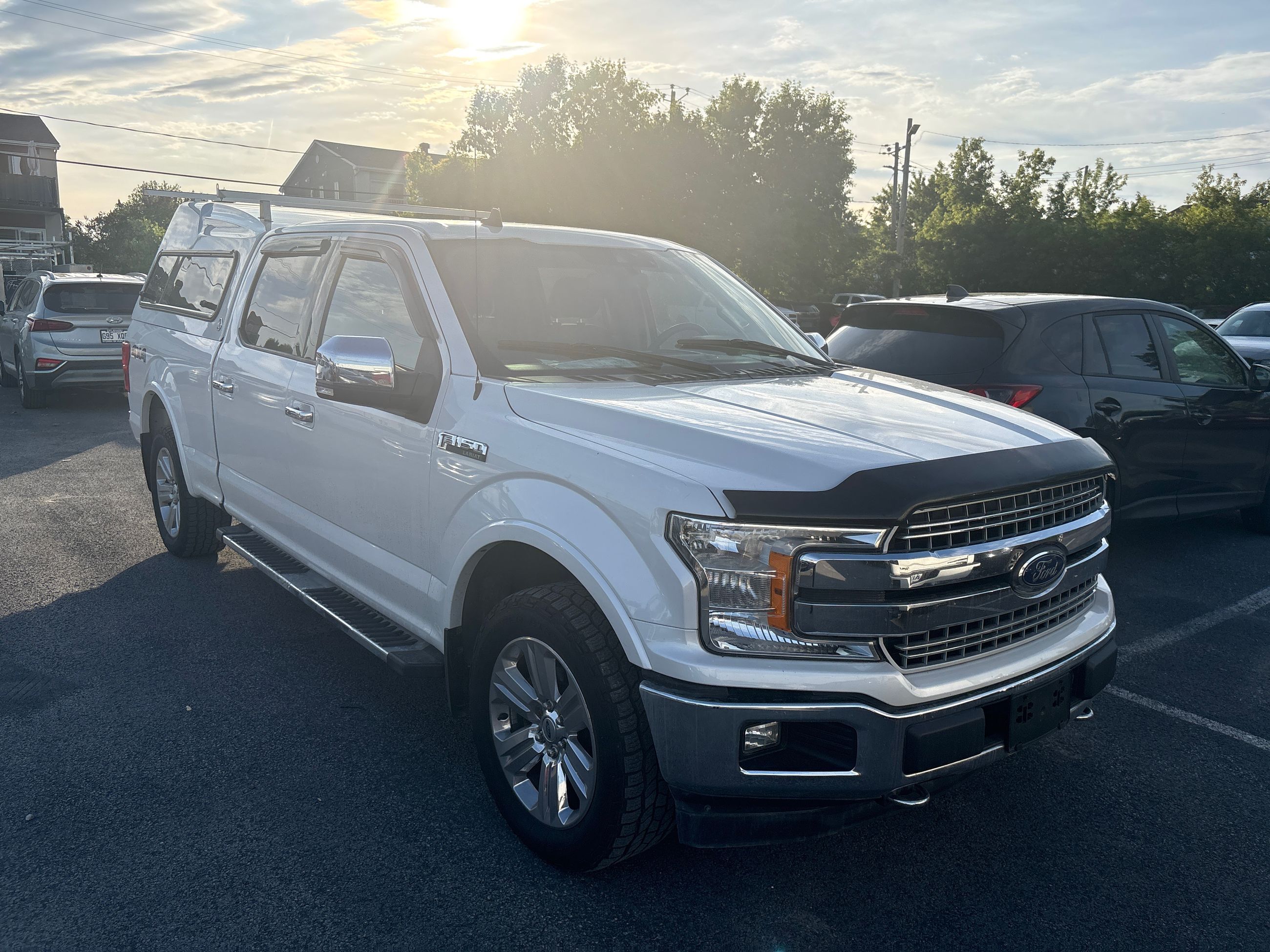 2019 Ford F-150 LARIAT SUPERCREW 3.5 BLANC CUIR NOIR