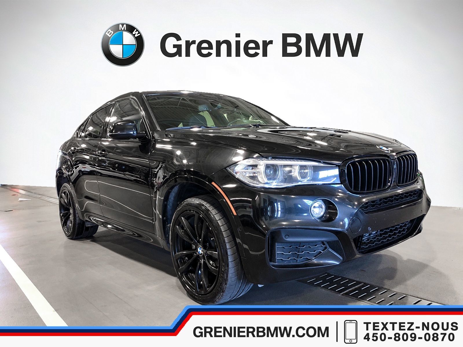 Used 2017 Bmw X6 Xdrive35i M Sport Package M Performance Black 59 966 Km For Sale 47900 0 Grenier Bmw B0875