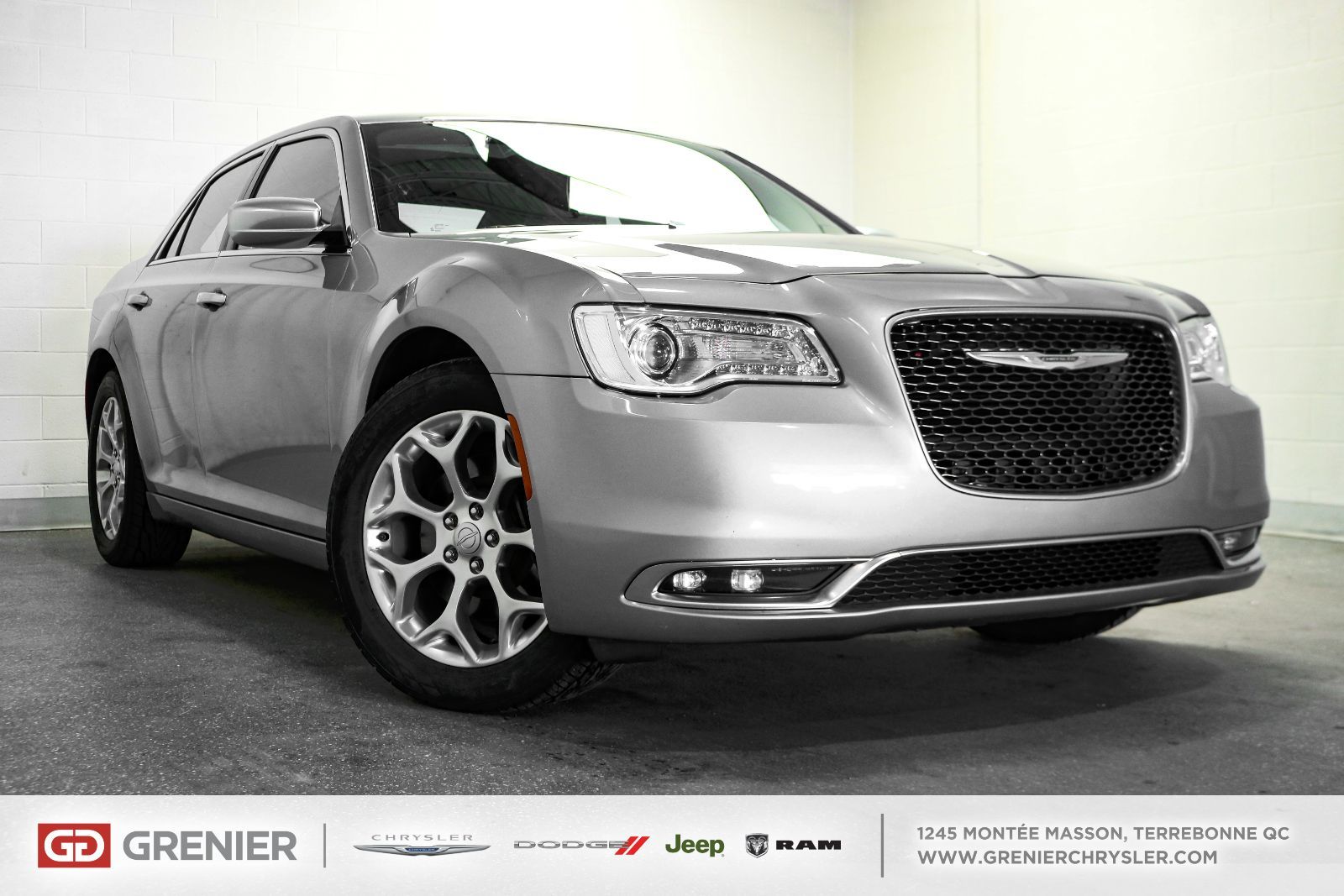 Used 16 Chrysler 300 Silver 16 Chrysler 300 For Sale 0 Grenier Chrysler Dodge Jeep A 4451