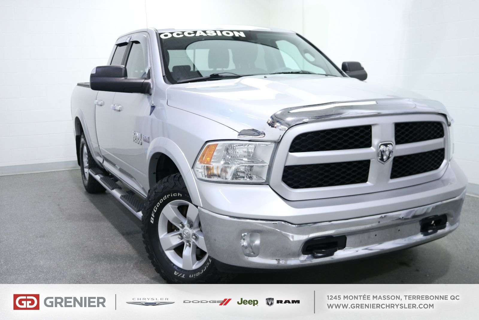 Used 2013 Dodge Ram 1500 Silver 2013 Dodge Ram 1500 For Sale 19990 0 Grenier Chrysler Dodge Jeep 18 1021a