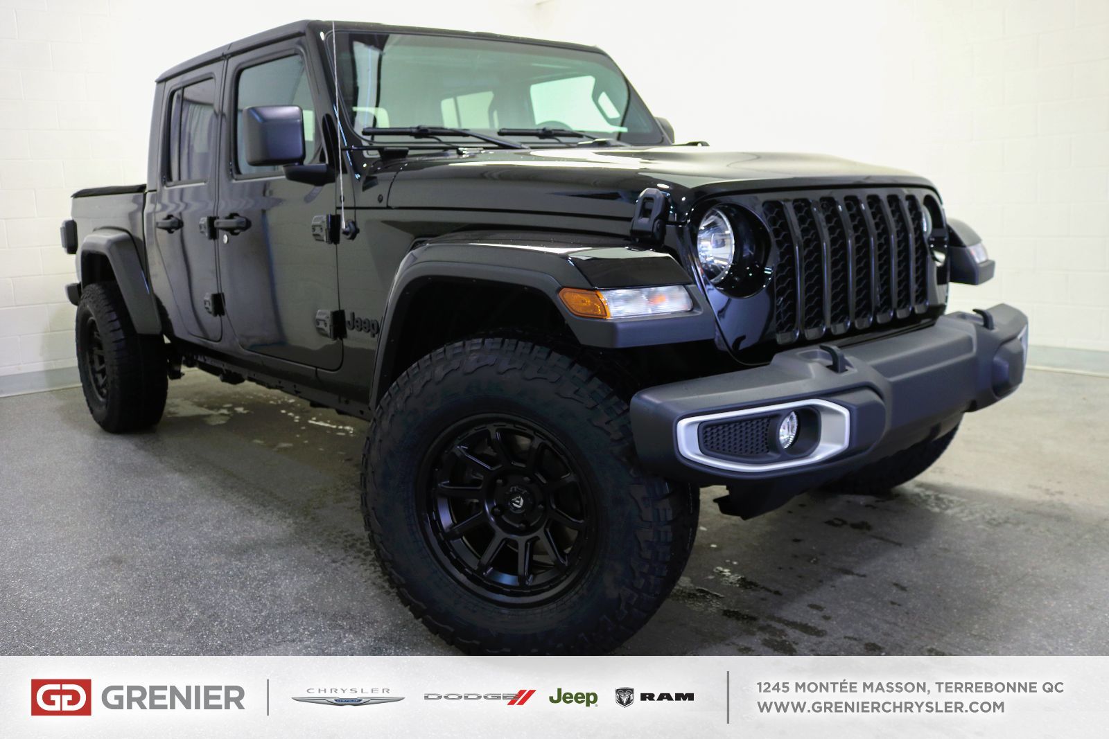 New 2021 Jeep Gladiator SPORT S Black - $55892.5 | Grenier Chrysler ...