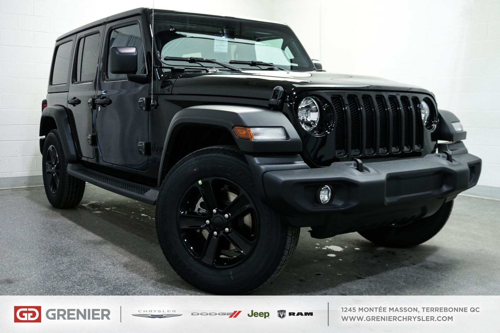 New 2019 Jeep Wrangler Unlimited SPORT+UNLIMITED+ALTITUDE Black ...