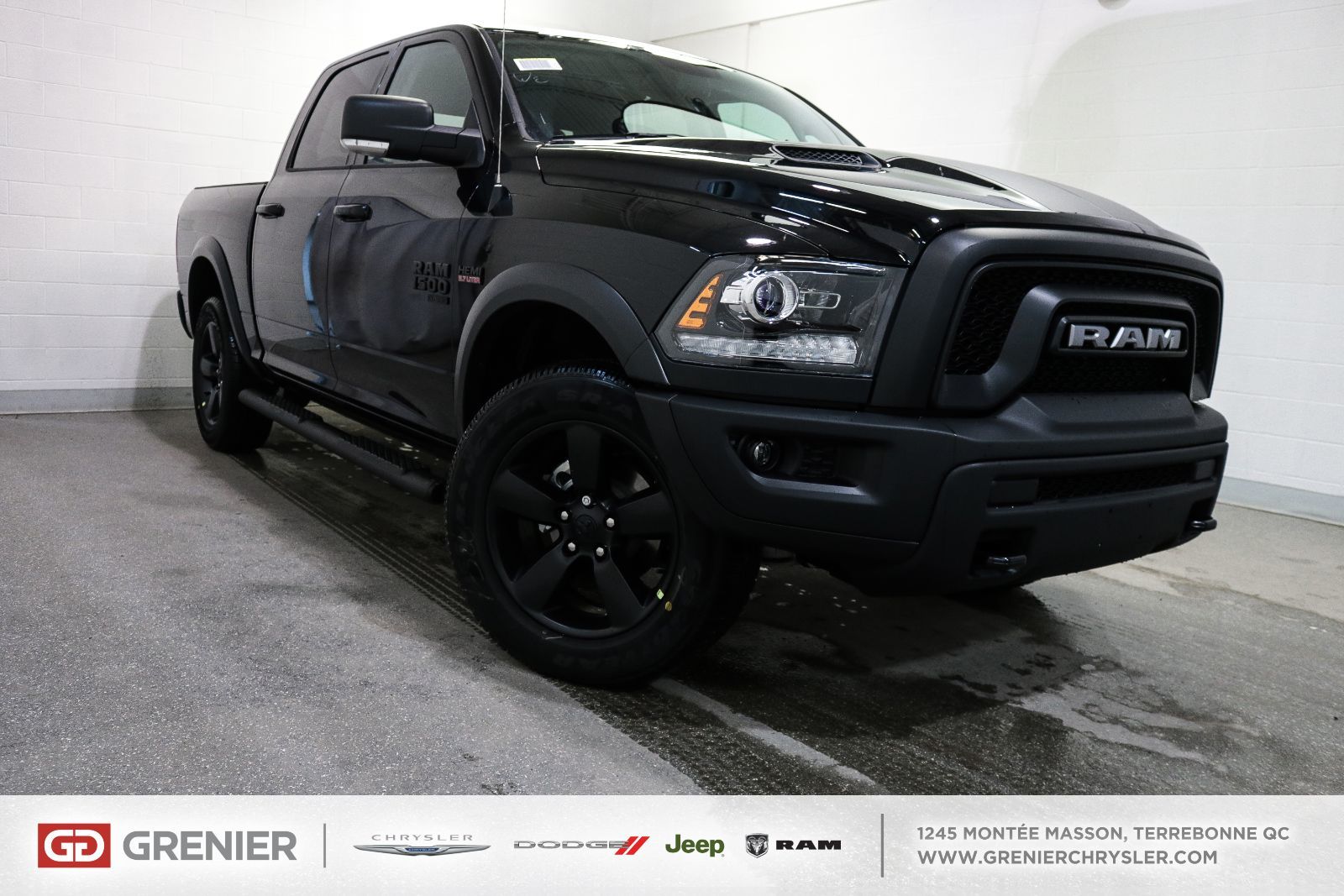 New 2019 Ram 1500 Classic WARLOCK+V8+CREW+ÉCRAN 8.4' Black - $47228.0 ...