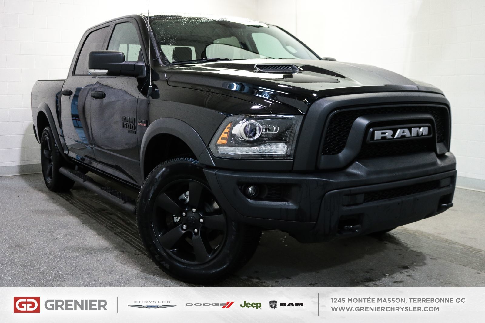 New 2020 Ram 1500 Classic WARLOCK+V8+CREW/135$/SEMAINE Black - $49995.0 ...