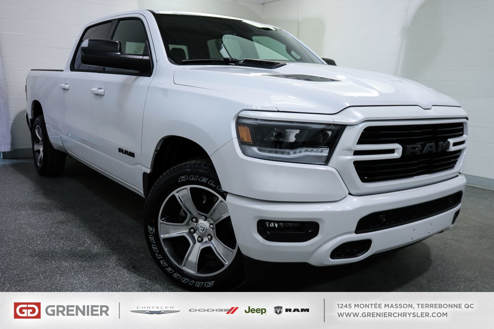2019 ram 1500 white