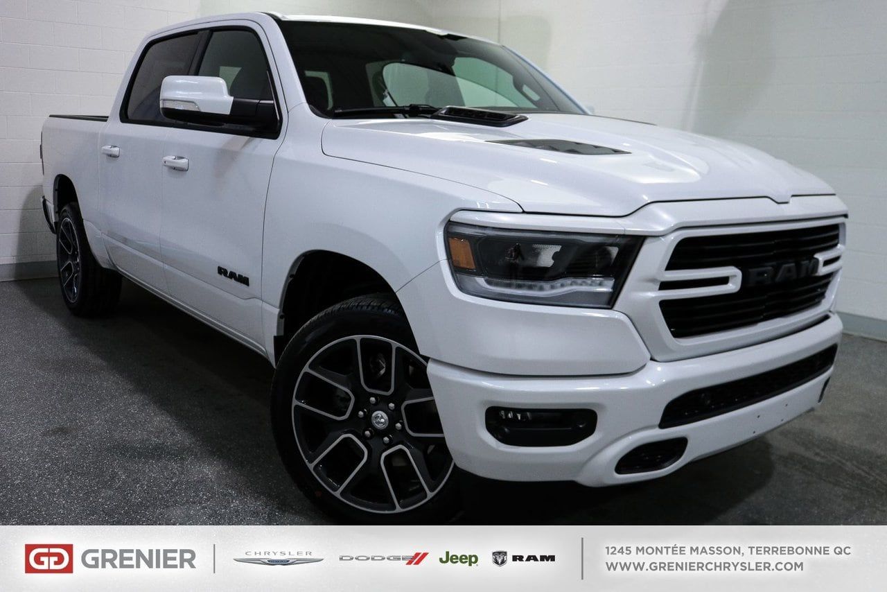 New 2019 Ram 1500 Sport White - $56195.0 | Grenier Chrysler Dodge Jeep ...