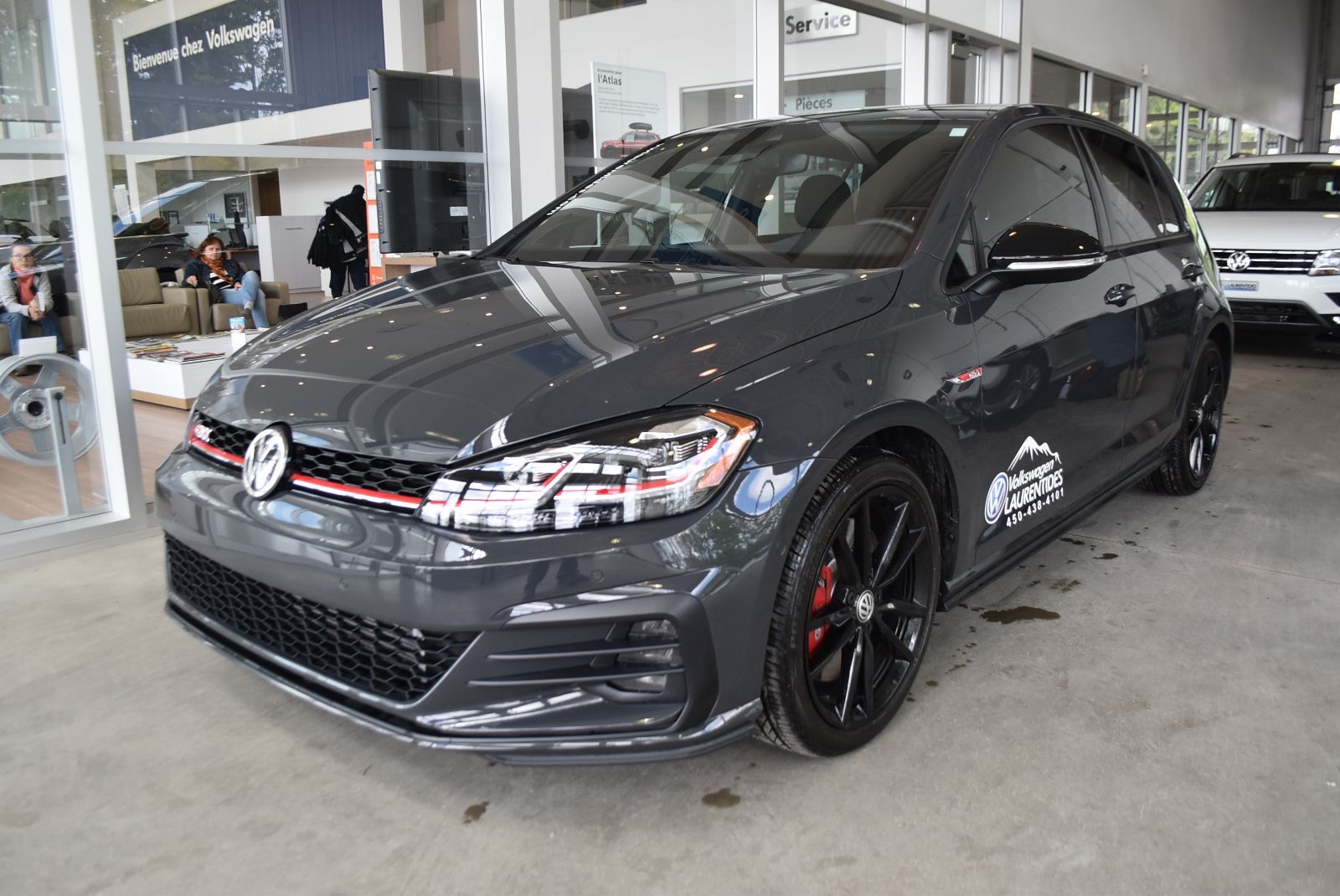 Volkswagen Golf GTI RABBIT 2019 2 000 KM Gris neuf 36430.0 Volkswagen Laurentides 19612