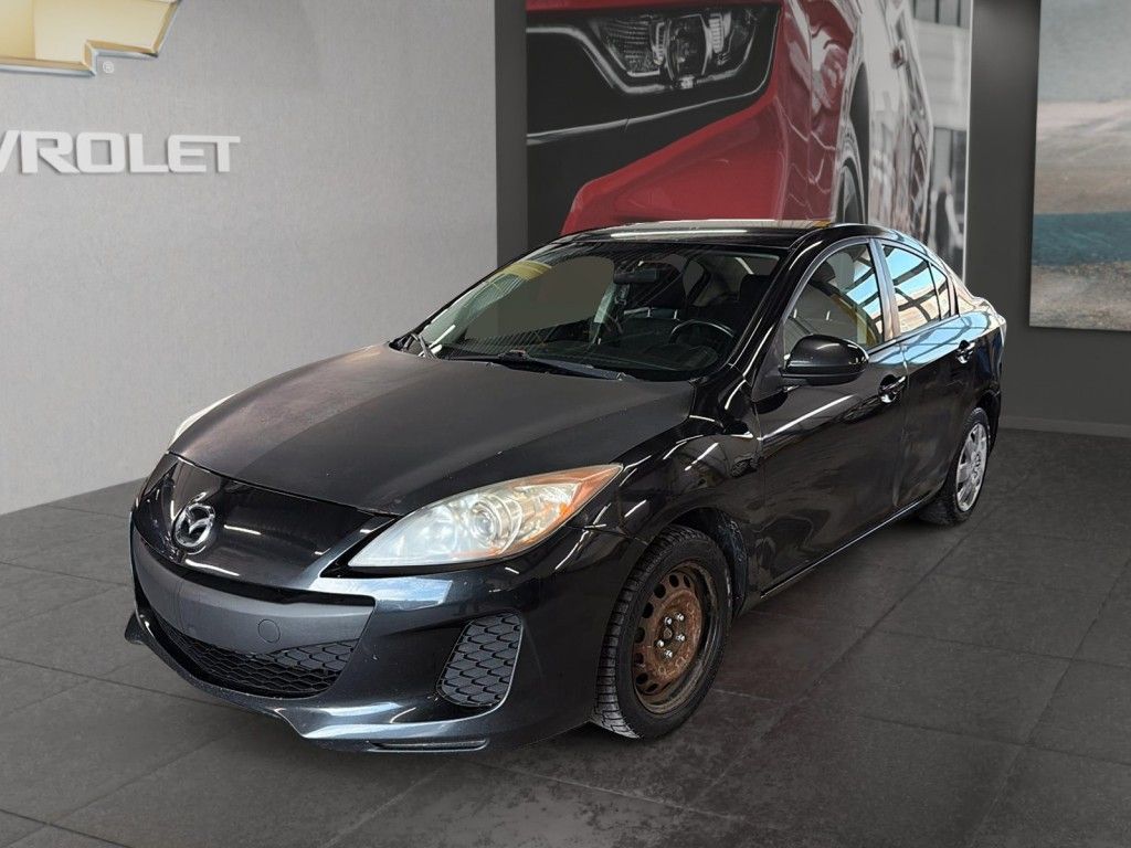 Mazda 3 GX |VOLANT INCLINABLE ET TÉLESCOPIQUE| 2012