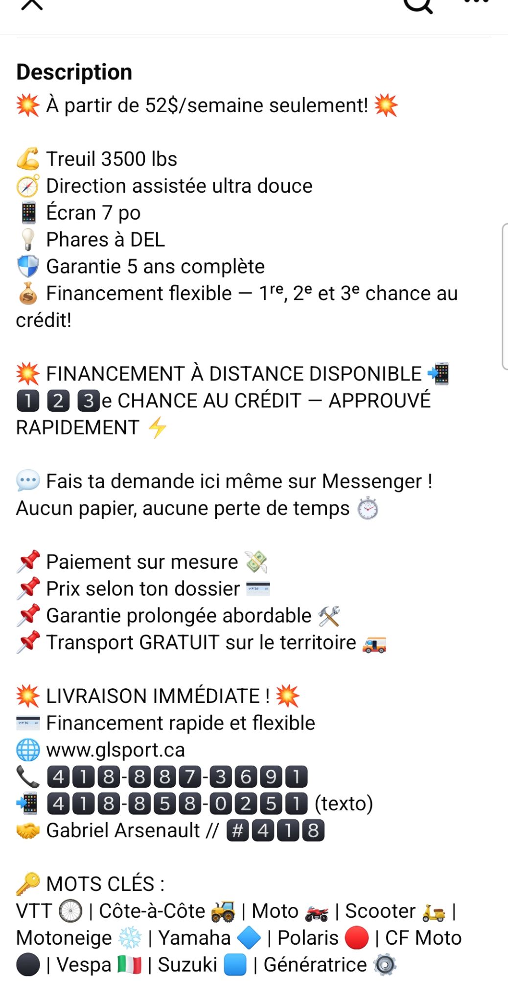 CFMOTO CFORCE 1000 EPS 2UP  2026