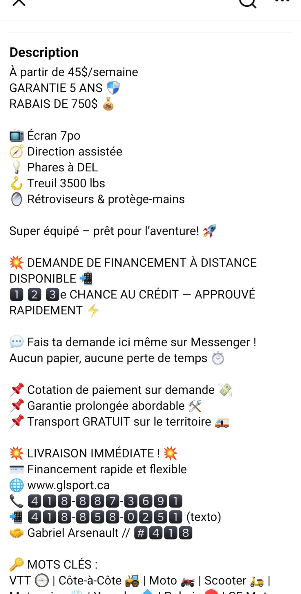 CFMOTO CFORCE 800 XC EPS 2UP  2025