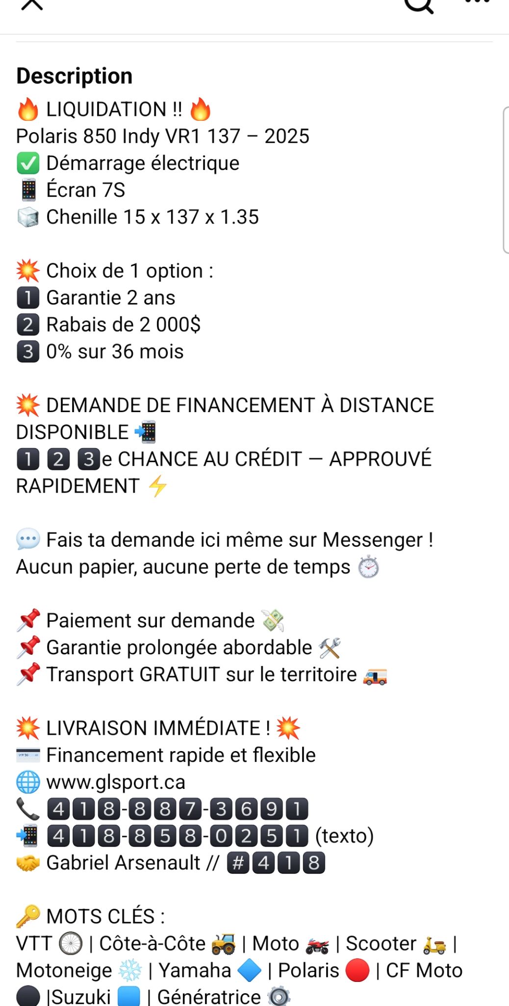 2025 Polaris 850 INDY VR1 137