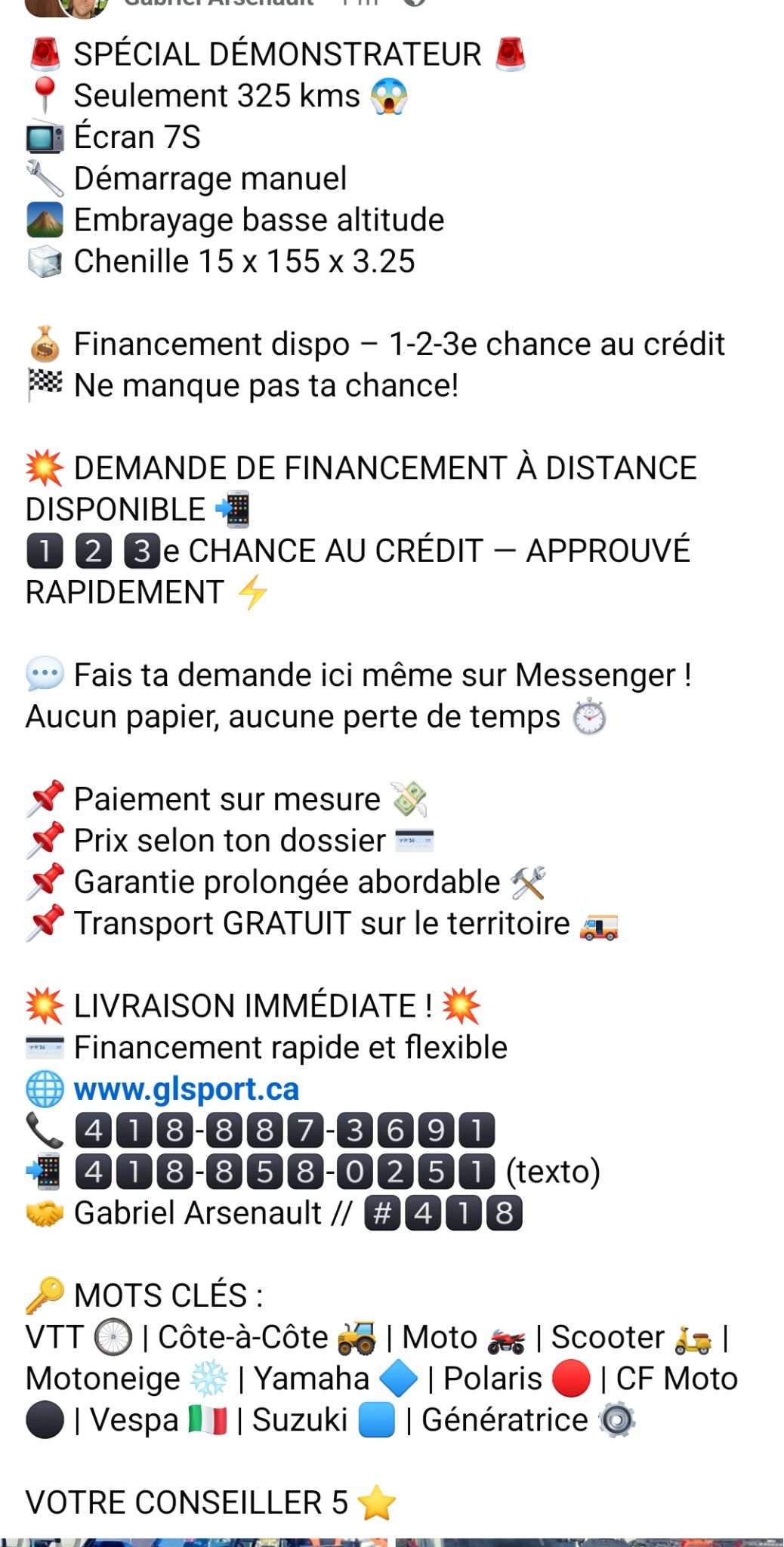 2025 Polaris 9R RMK Khaos 155