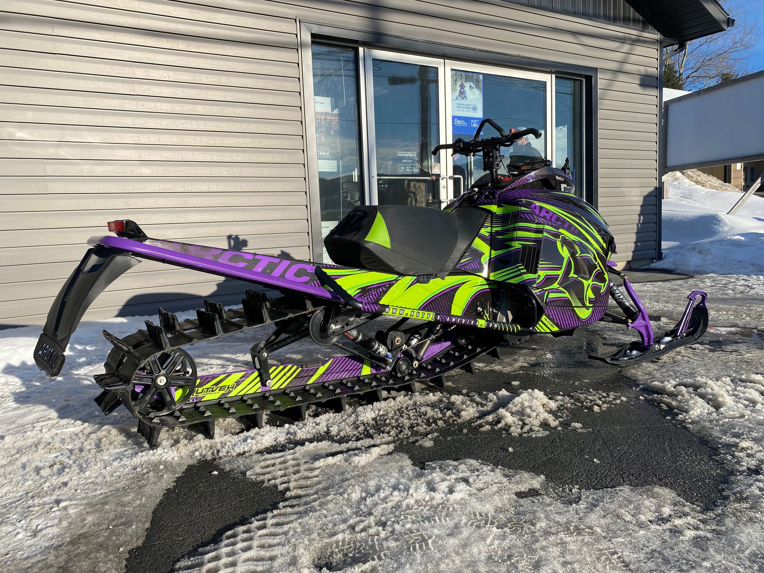 2019 Arctic Cat MOUNTAIN CAT M8 ALPHA ONE 154 3'' DEMO 842 KM 46 HOURS ONLY!!!