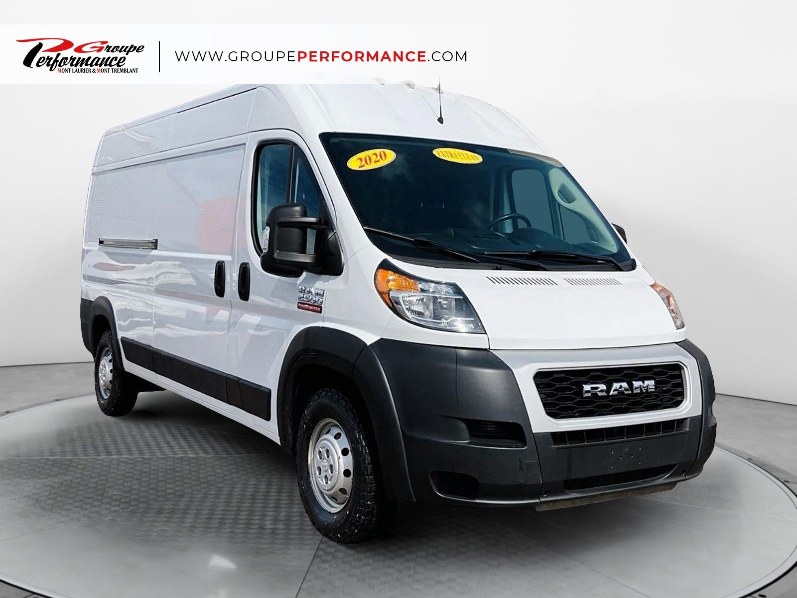 2020 RAM ProMaster Cargo Van 2500 High