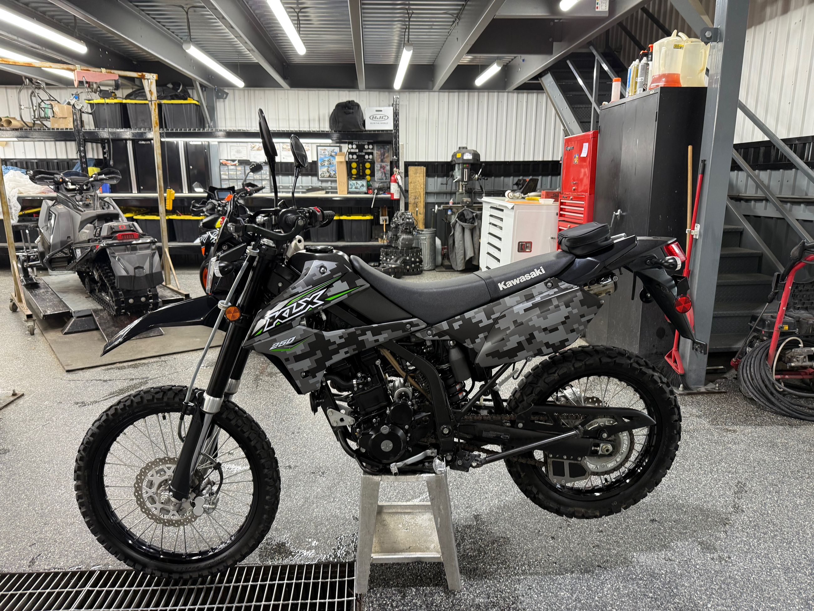 Kawasaki KLX250 Camo 2018