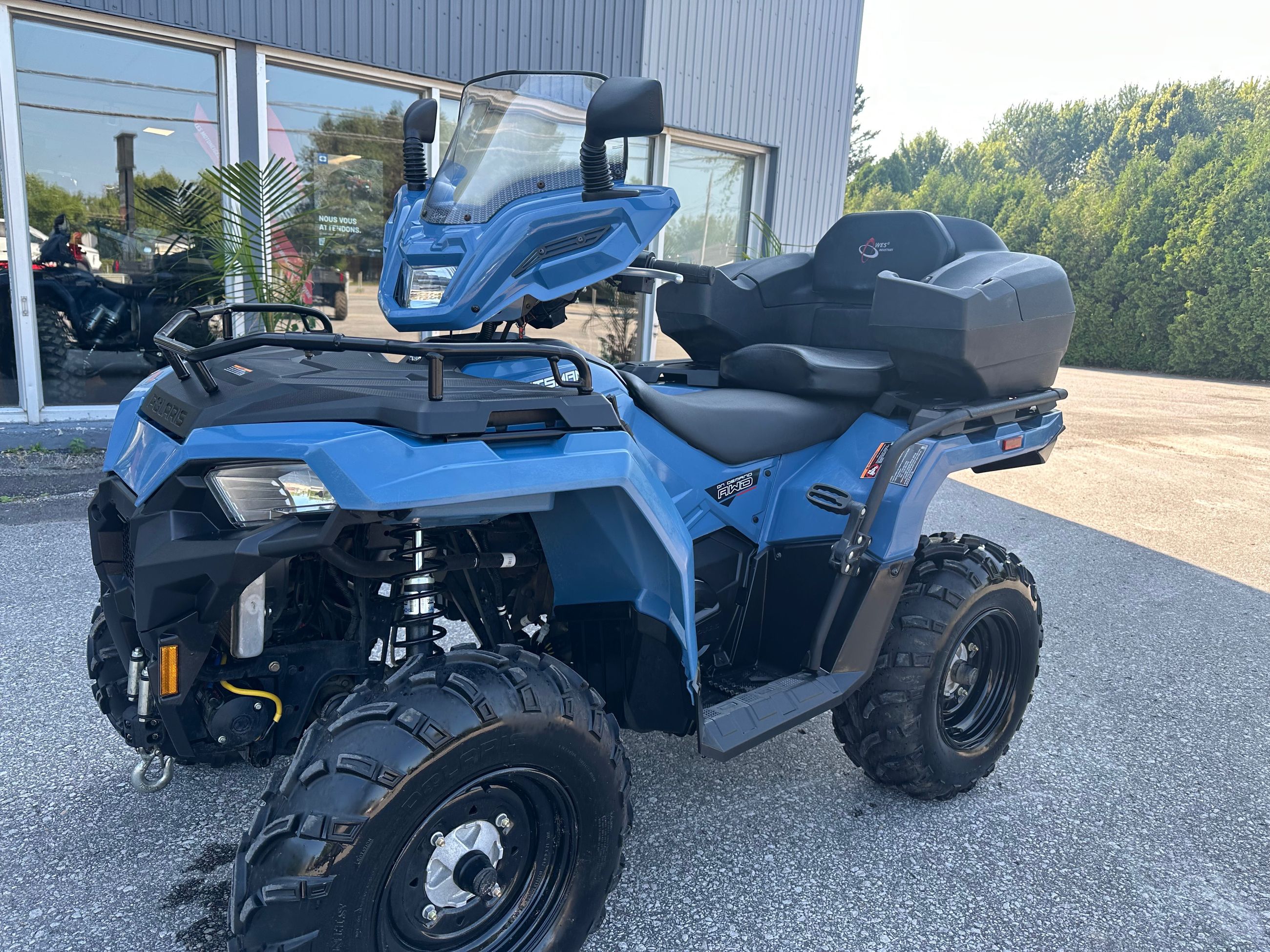 2021 Polaris SPORTSMAN 450 HO EPS Seulement 2039KM