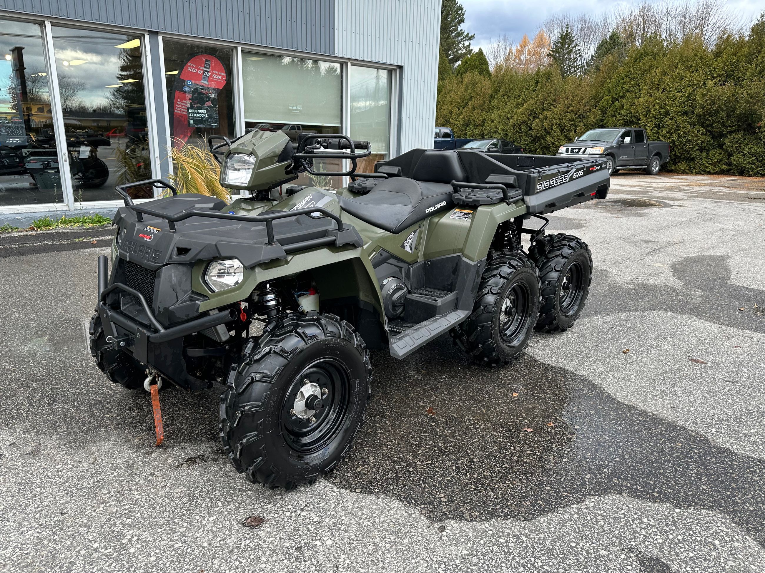 Polaris Sportsman 570 Big Boss 6x6 EPS 1255km SEULEMENT 2020