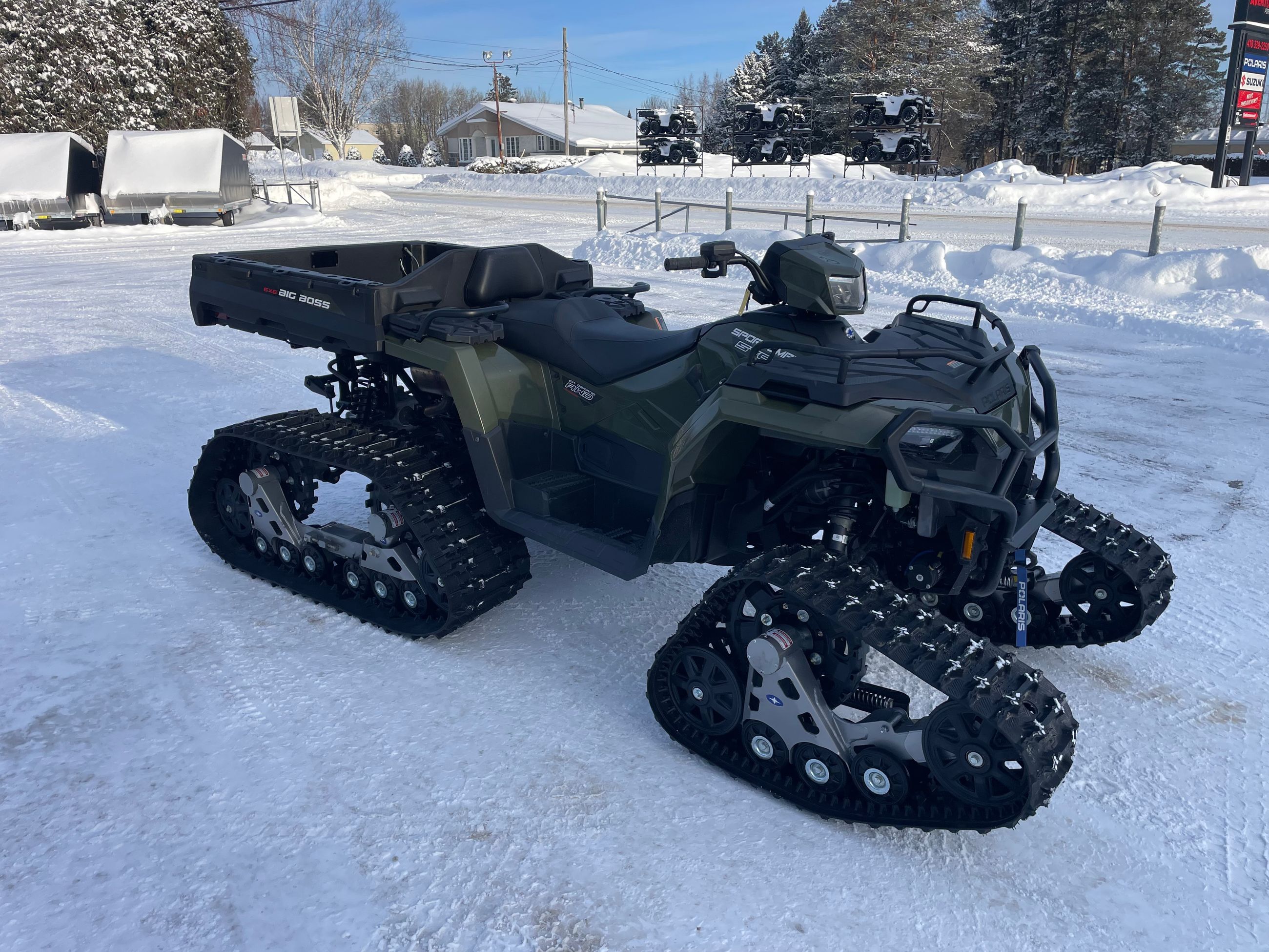Polaris Sportsman 570 Big Boss 6x6 EPS Kit De CHENILLE et 500$ de rabais 2026