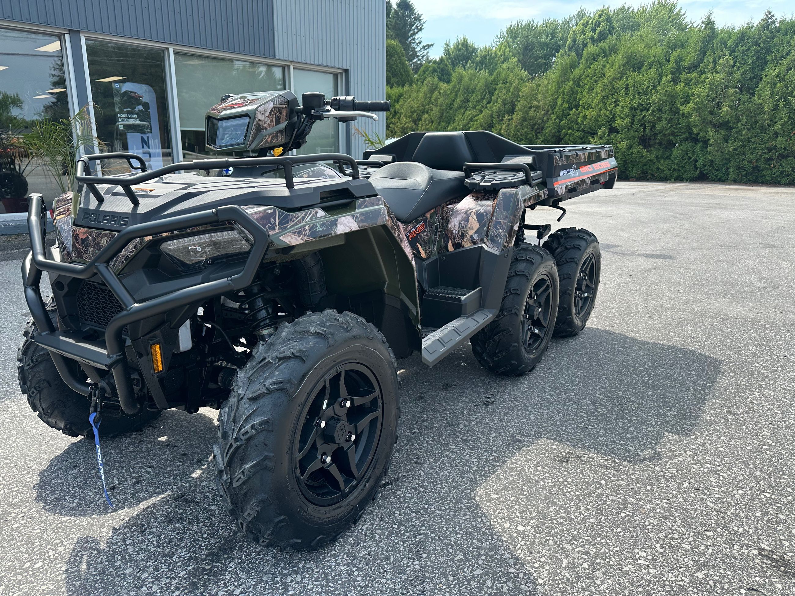2026 Polaris Sportsman 570 Big Boss 6x6 EPS camo 1000$ de rabais ou 500$ et 2 ans de garantie
