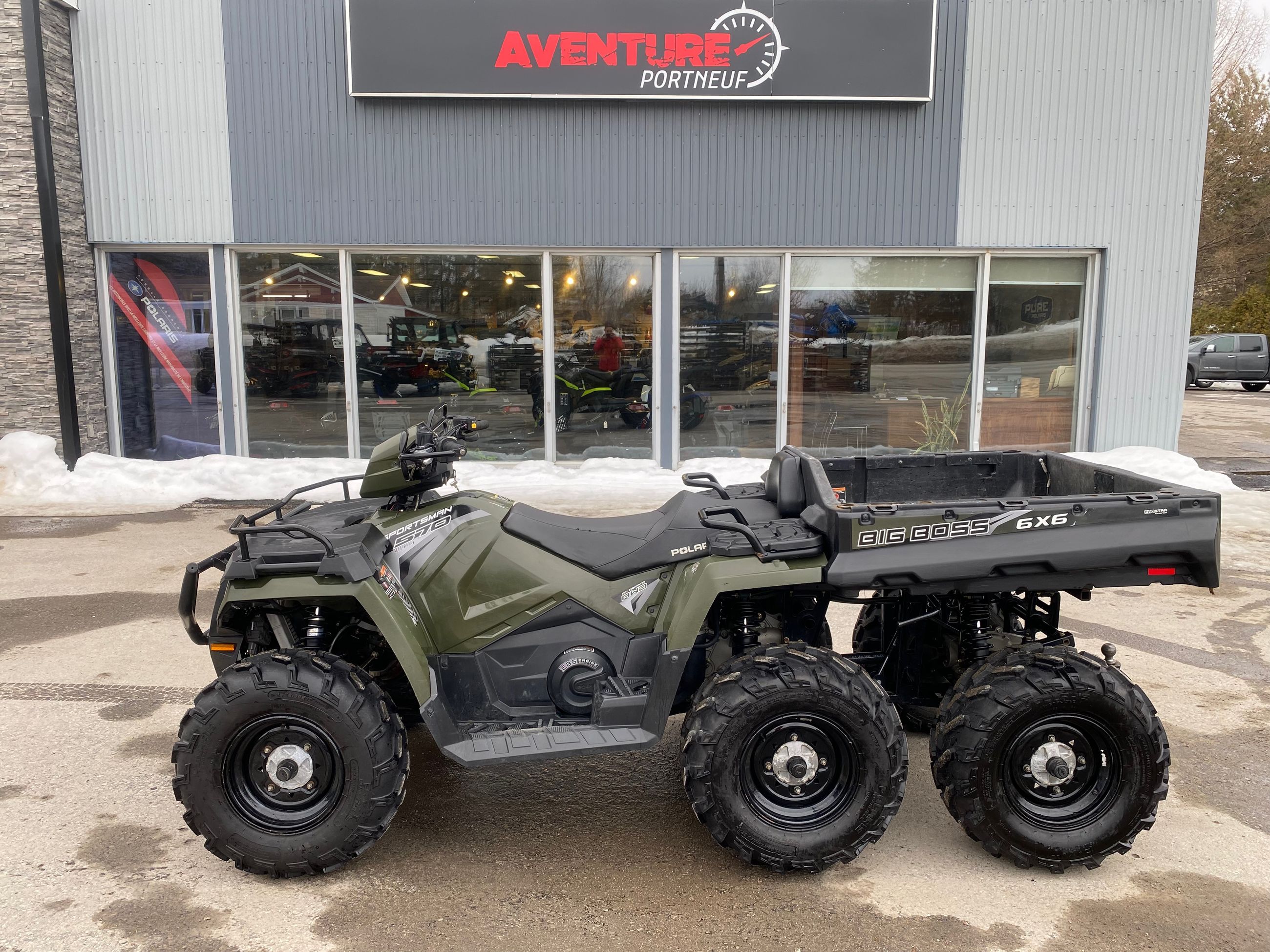 Aventure Portneuf Preowned 2018 Polaris SPORTSMAN 570 BIG BOSS 6X6