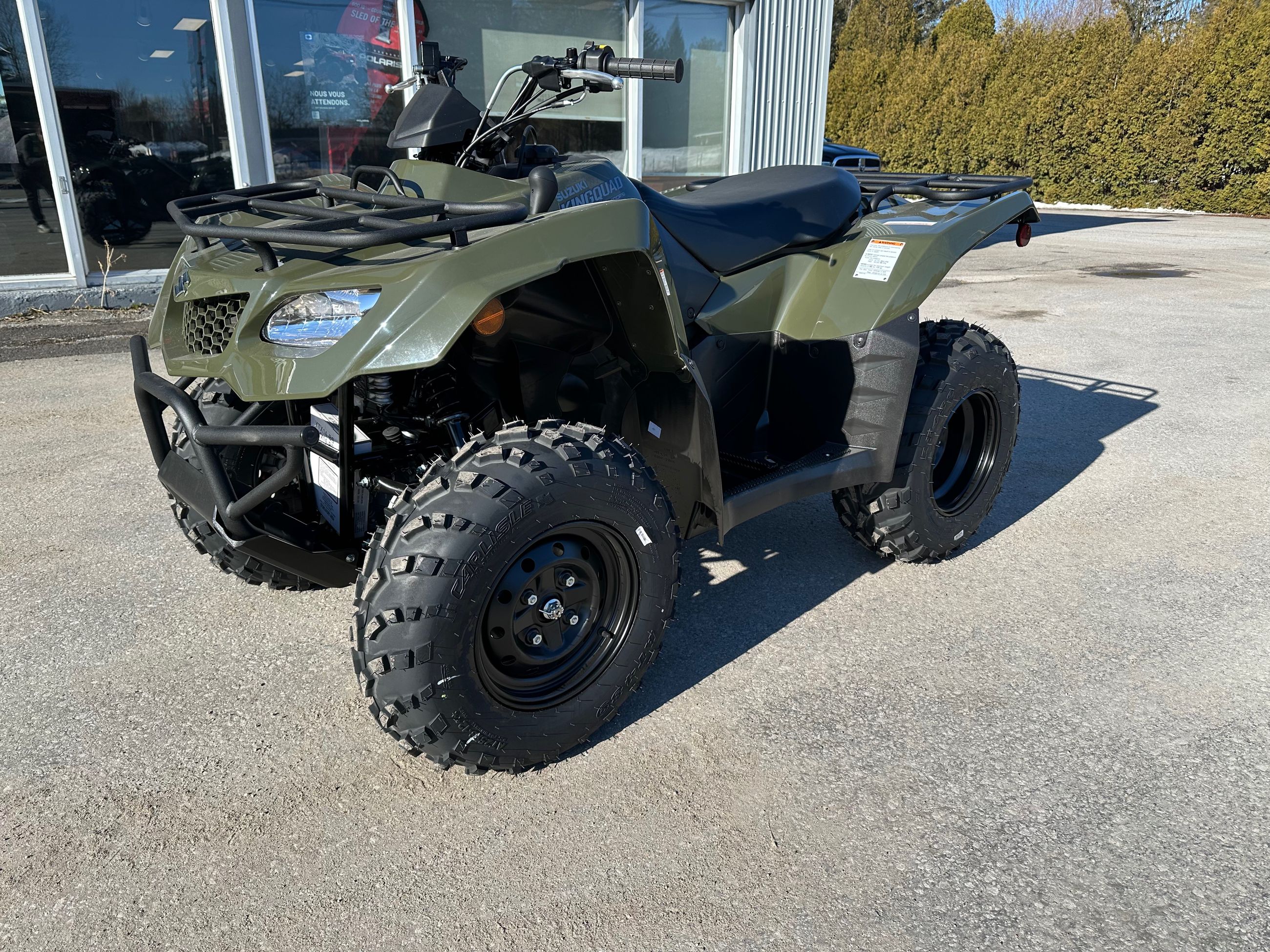Suzuki KINGQUAD 400 1000$ de rabais et 5 ans Garantie 2024