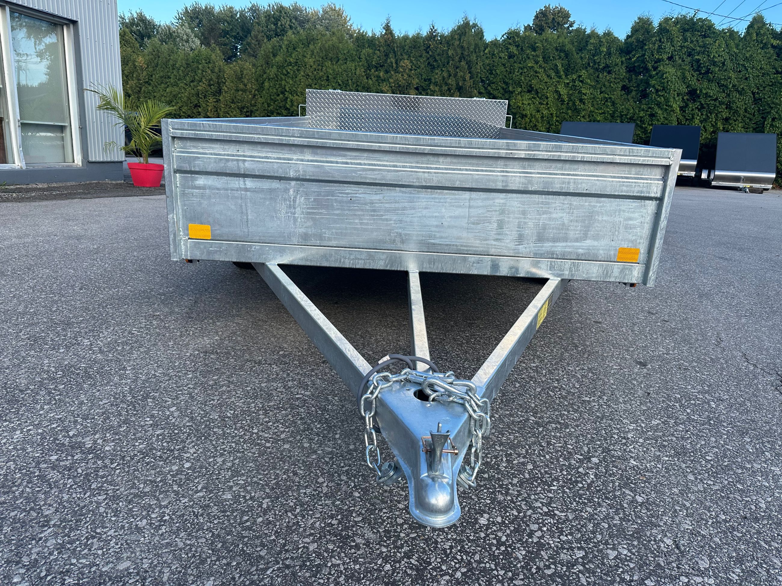 2027 TOIT DESIGN REMORQUE UTILITAIRE U66-121 GALVANISEE 14''